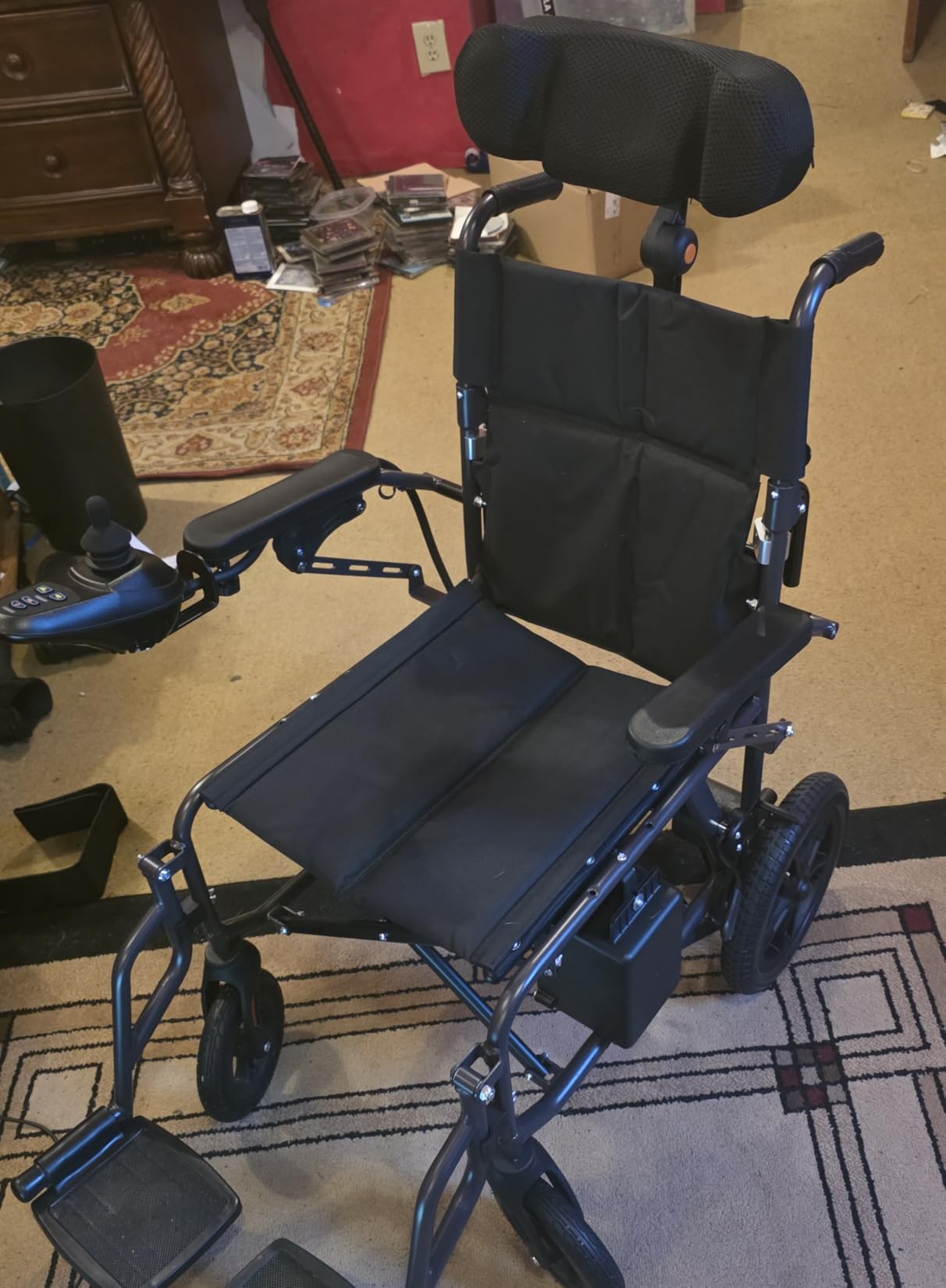 Premium Lightweight Foldable Electric Wheelchairs for Adults,Seniors customer photo 2