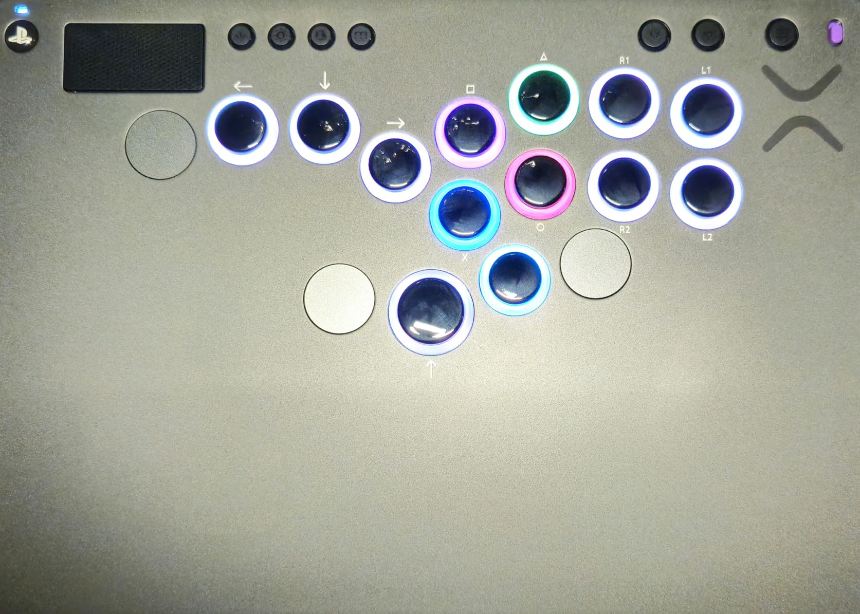 Turtle Beach Victrix Pro KO Leverless Esports All Button Fight Stick, PS5 | PlayStation, PS4, Windows PC, Tournament Arcade Controller, 16 Cherry Switches, Slim Design, RGB Lighting, USB-C Cable, Gray customer photo 2