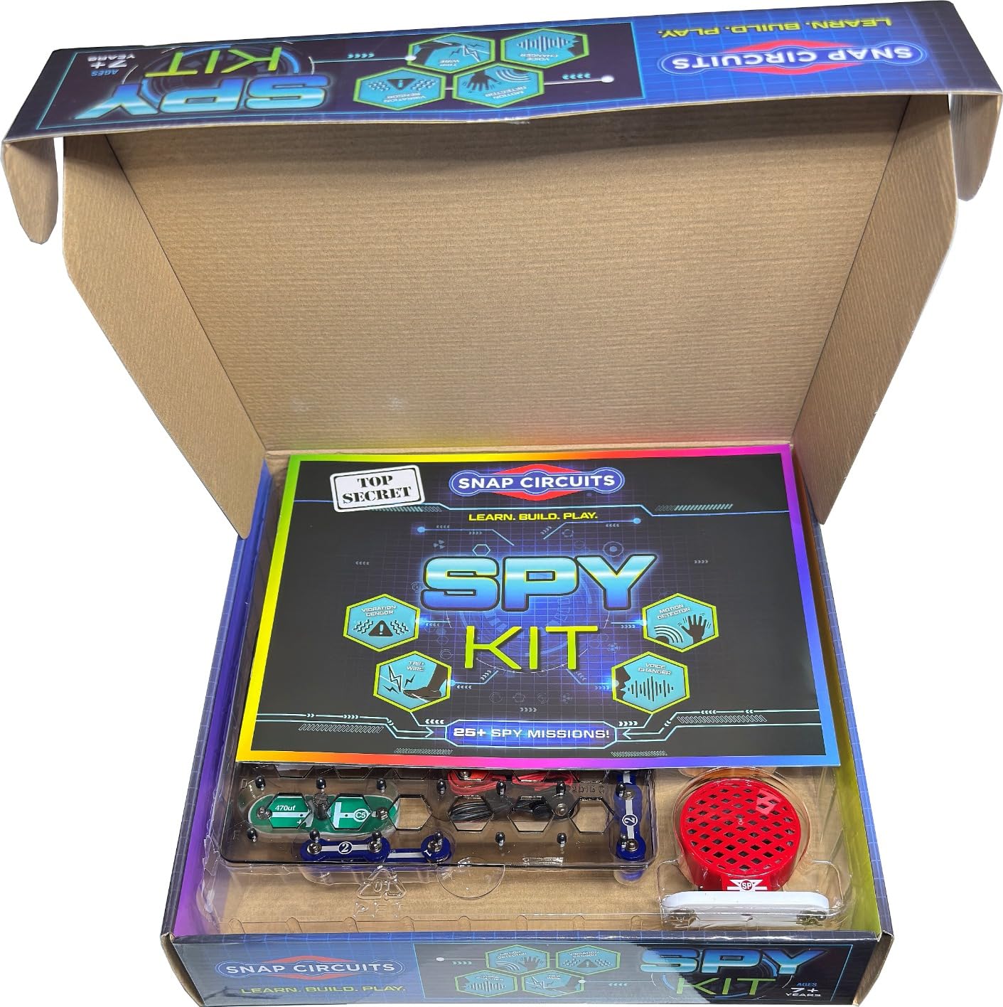 Snap Circuits Spy Kit | 25+ Activities | STEM Educational Toy for Kids 7+ customer photo 1