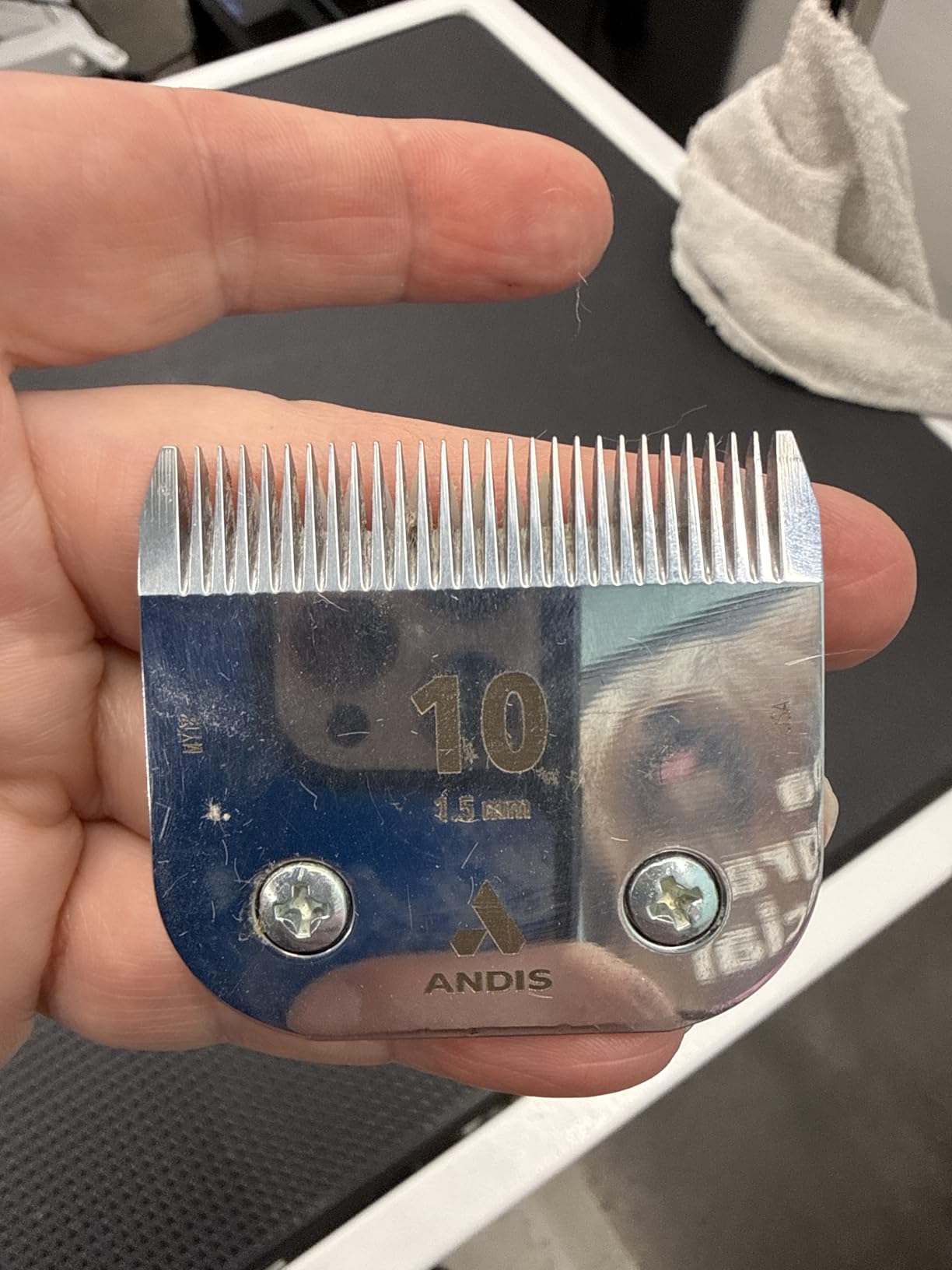 Andis 561458 Pulse ZR II Gabriel Feitosa Edition Clipper, 5-Speed, Wild | CeramicEDGE blade runs cool & sharp, replaceable lithium-ion battery, professional dog grooming clipper customer photo 1