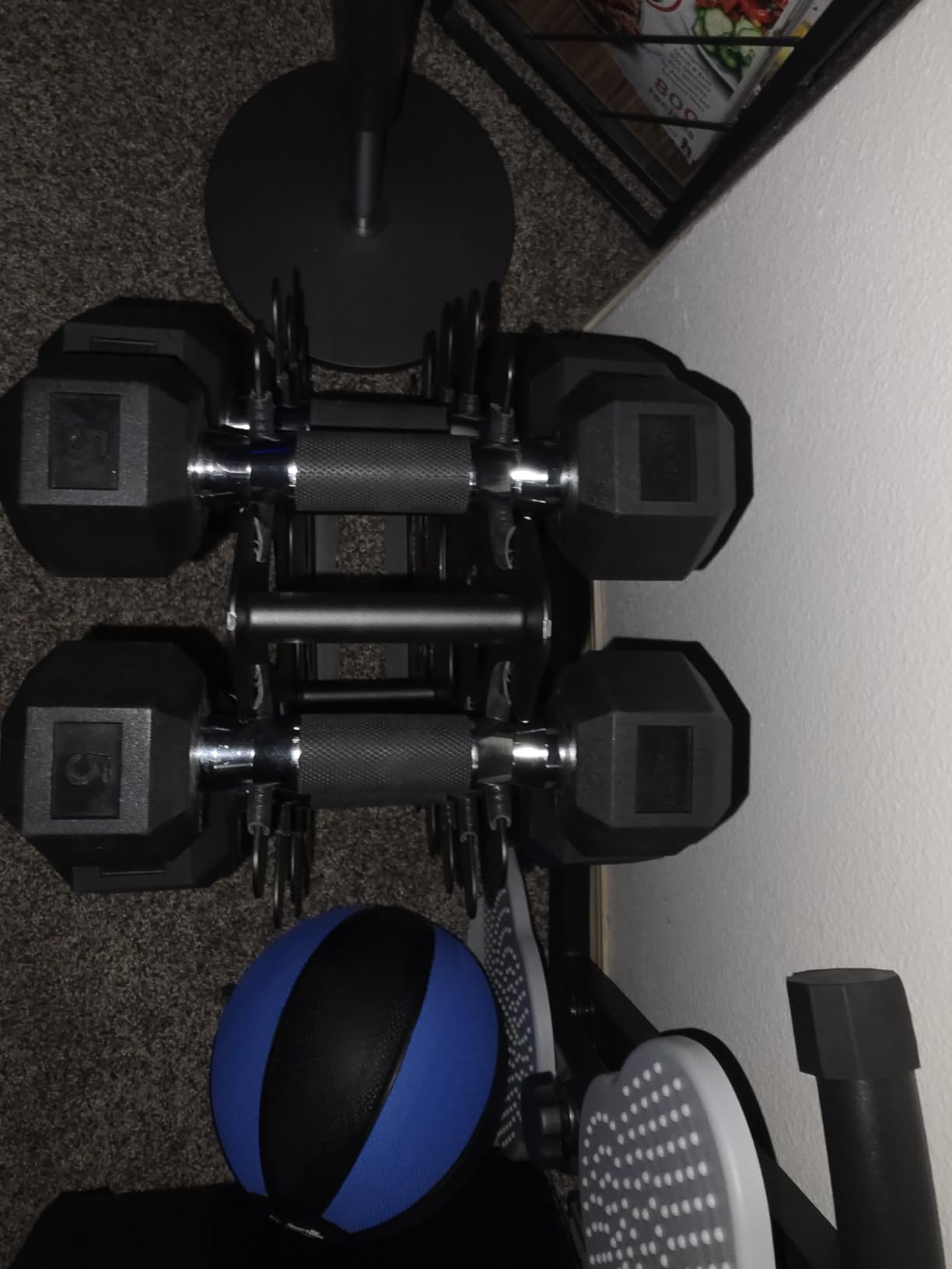 4 Tier Dumbbell Rack, Weight Rack For Home Gym, Dumbbell Stand for Free Weights customer photo 2