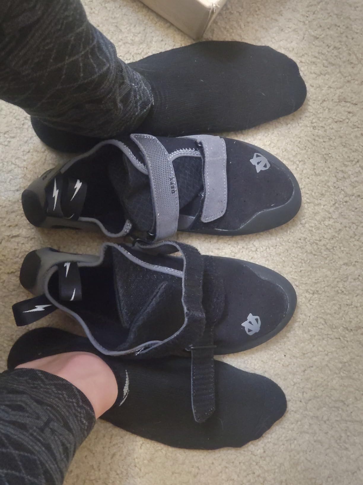 EVOLV Defy Rock Climbing Shoes | Medium Volume, For Entry-Level Bouldering & Indoor Climbing customer photo 1