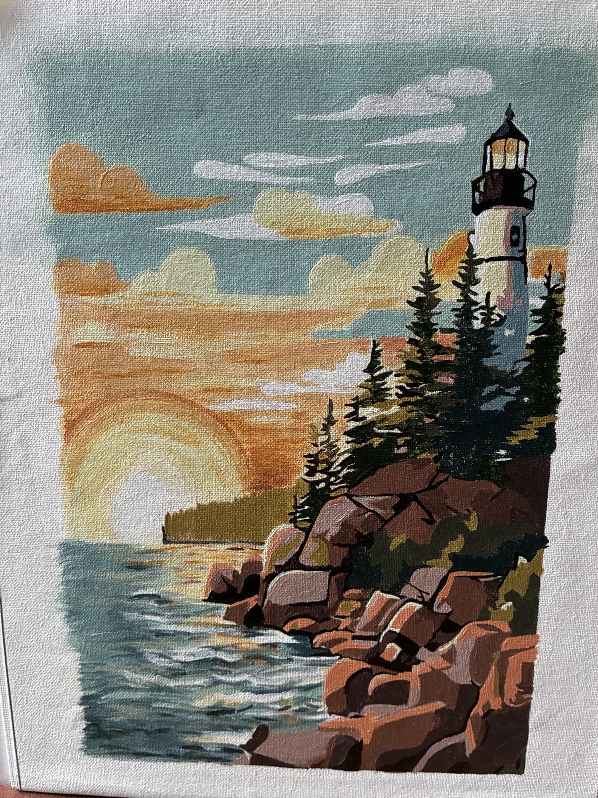 6 Pack Paint by Numbers Kit for Adults Beginner, National Park Adult Paint by Number Kits on Canvas Without Frame, National Park Landscape Oil Painting by Numbers for Home Decor Gift 8