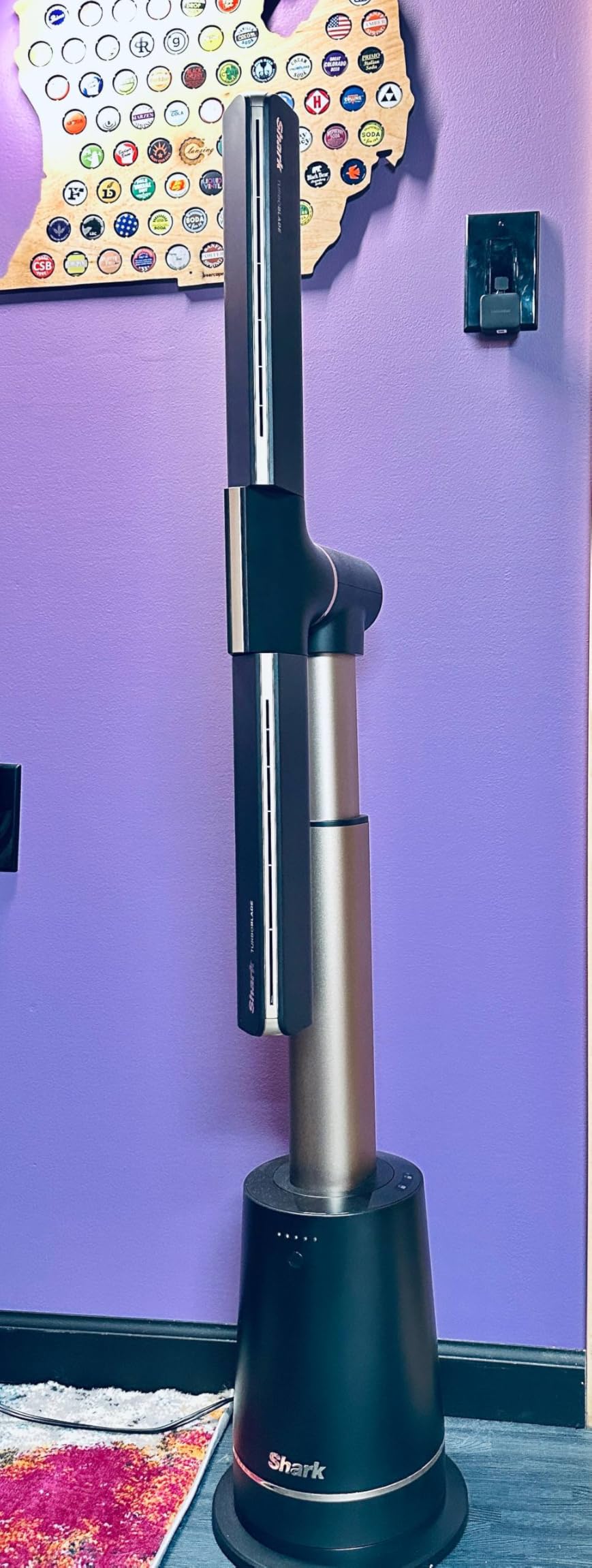 Shark TurboBlade Bladeless Tower Fan, Charcoal, TF202S customer photo 1