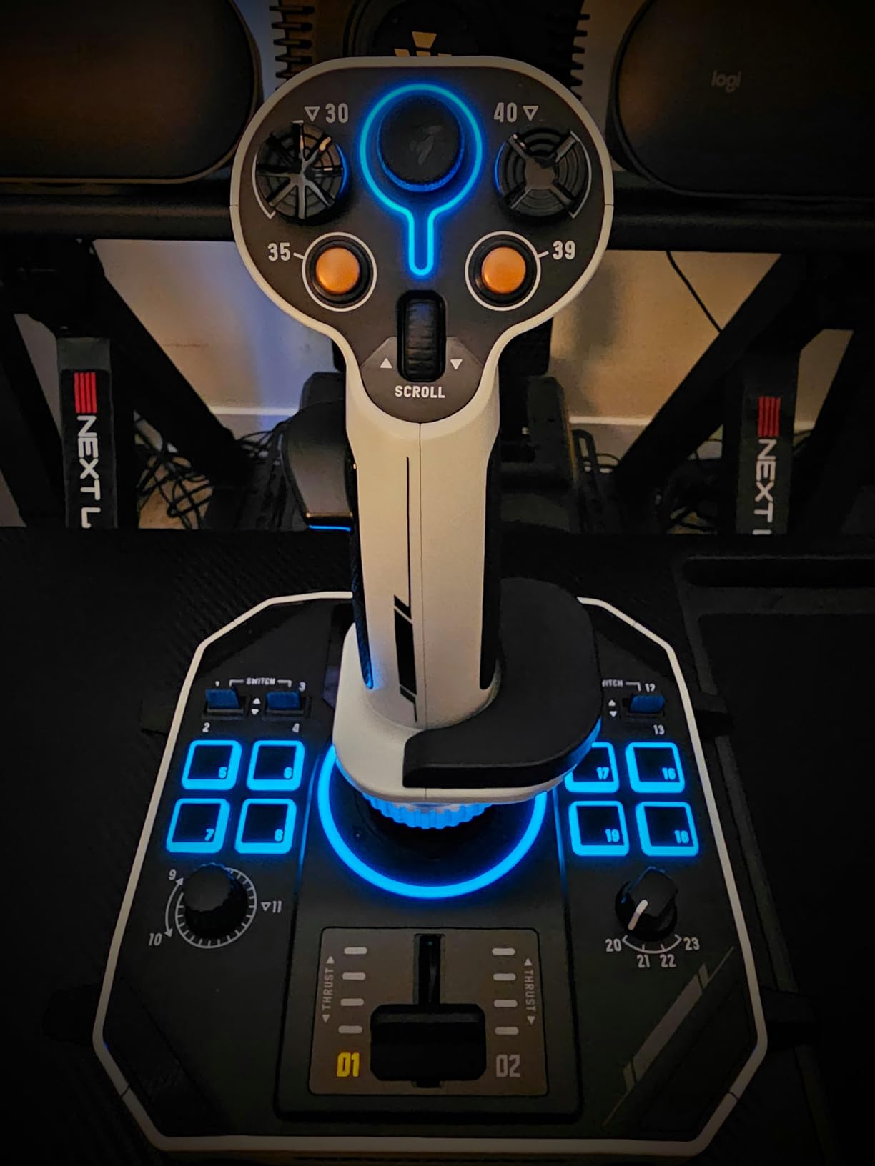 Thrustmaster Sol-R1 Hall-Effect Space Combat Flight Sim Joystick - PC customer photo 1