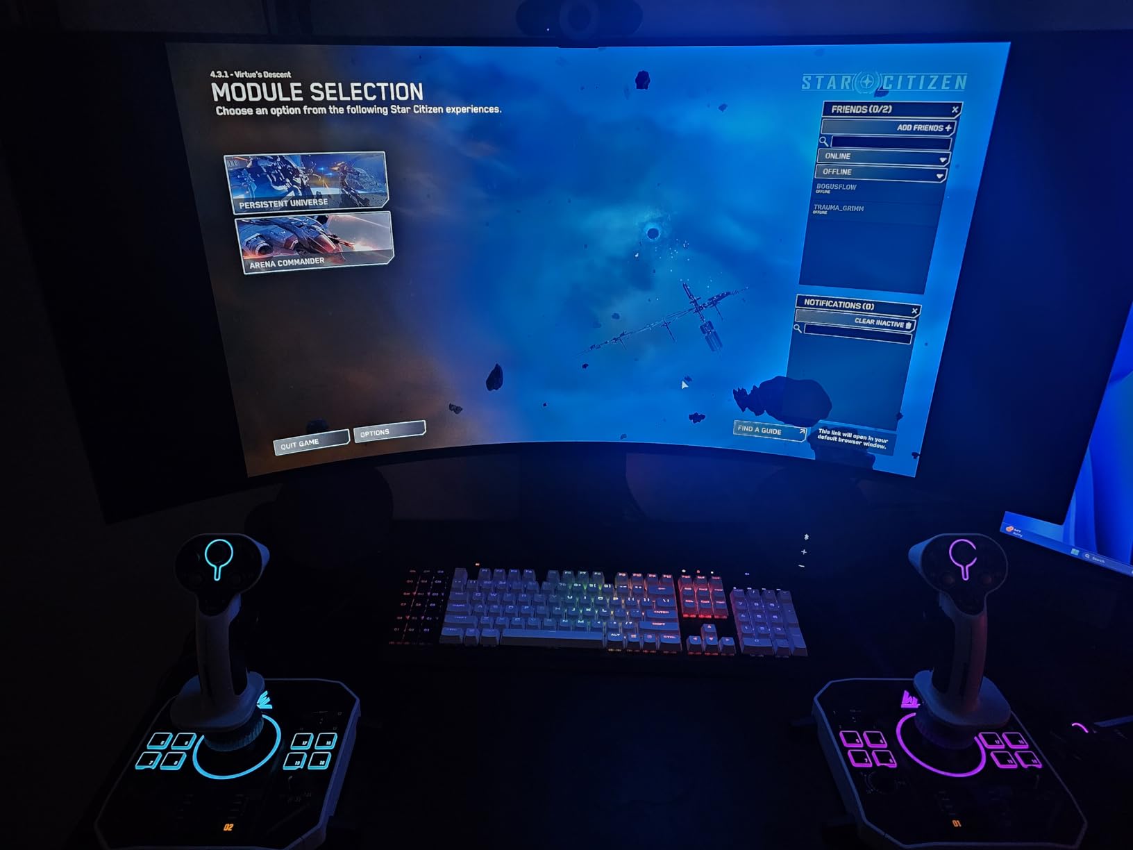 Thrustmaster Sol-R1 Hall-Effect Space Combat Flight Sim Joystick - PC customer photo 2