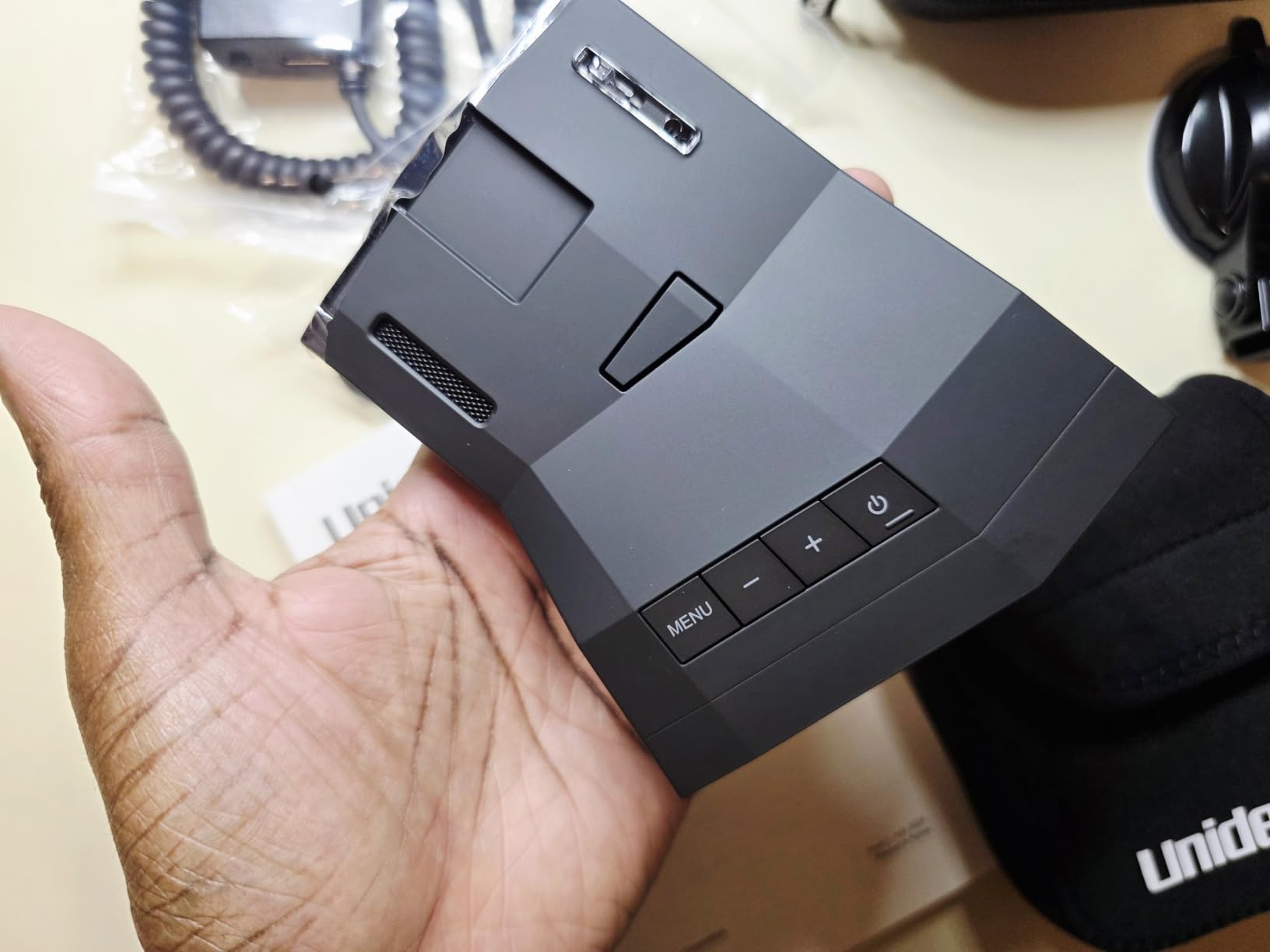 Uniden R8W (new Model) Extreme Long Range Laser/Radar Detector, 360° Awareness, Directional Arrows, Wi-Fi, Bluetooth, GPS, Real-Time Voice Alerts, Red Light & Speed Camera Alerts, R/TACH App customer photo 1