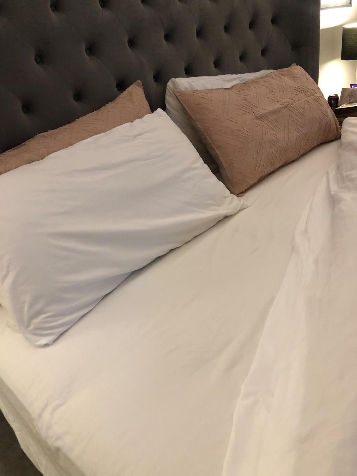 SONORO KATE 100% Egyptian Cotton Queen Duvet Cover Set,3PC | Long Staple Cotton,Sateen Weave,Soft,Breathable,Luxury Hotel Bedding,All-Season,Hidden Zipper Closure,White customer photo 2