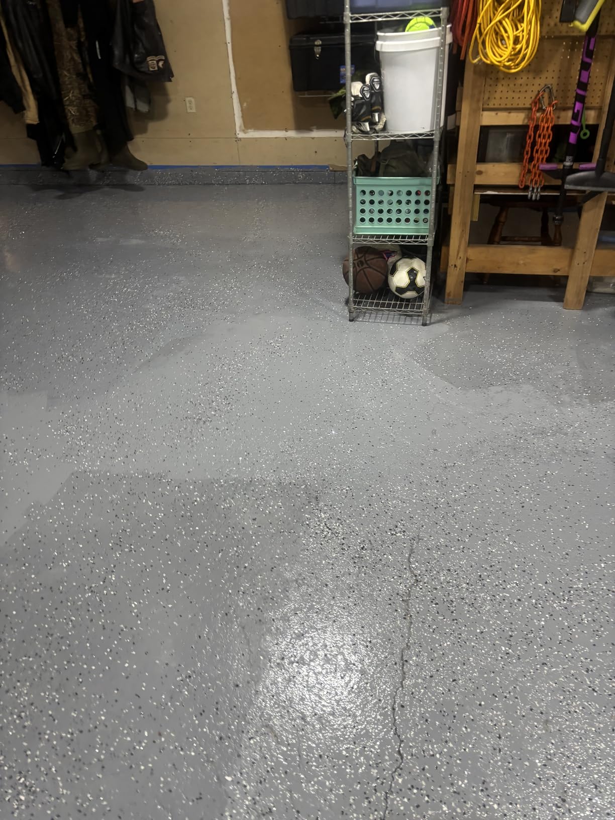 Gorilla Epoxy Garage Floor Coating Kit, 12 Pieces, 550 sq. ft. Coverage customer photo 1