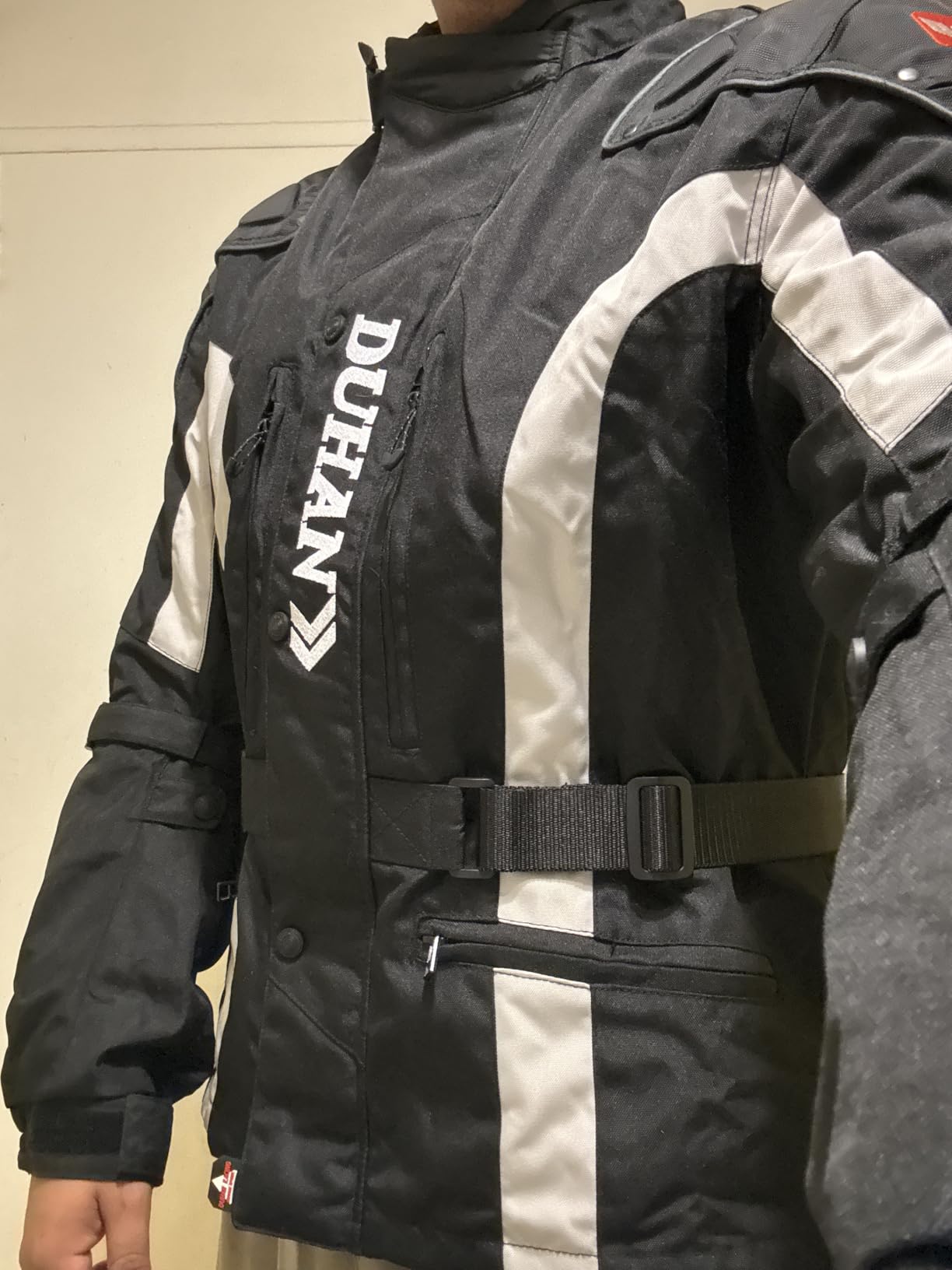 All-season Motorcycle Jacket for Men Armor CE Level 1 Certified Windproof 600D Oxford Riding Jacket for Adventure customer photo 1