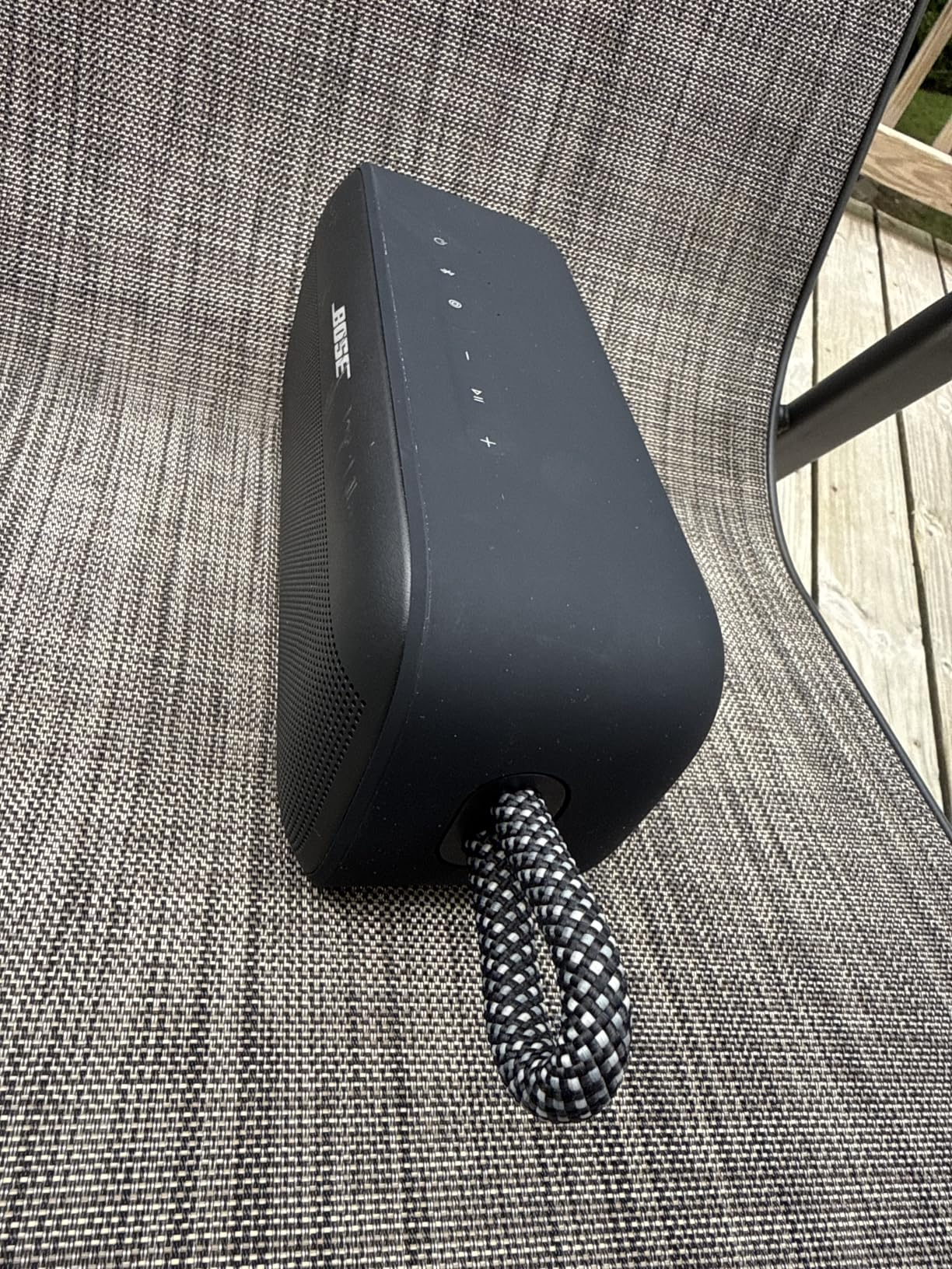 Bose SoundLink Plus Portable Bluetooth Speaker, Wireless Outdoor Speaker, Up to 20 Hours Battery Life, Waterproof and Dustproof, Black customer photo 1
