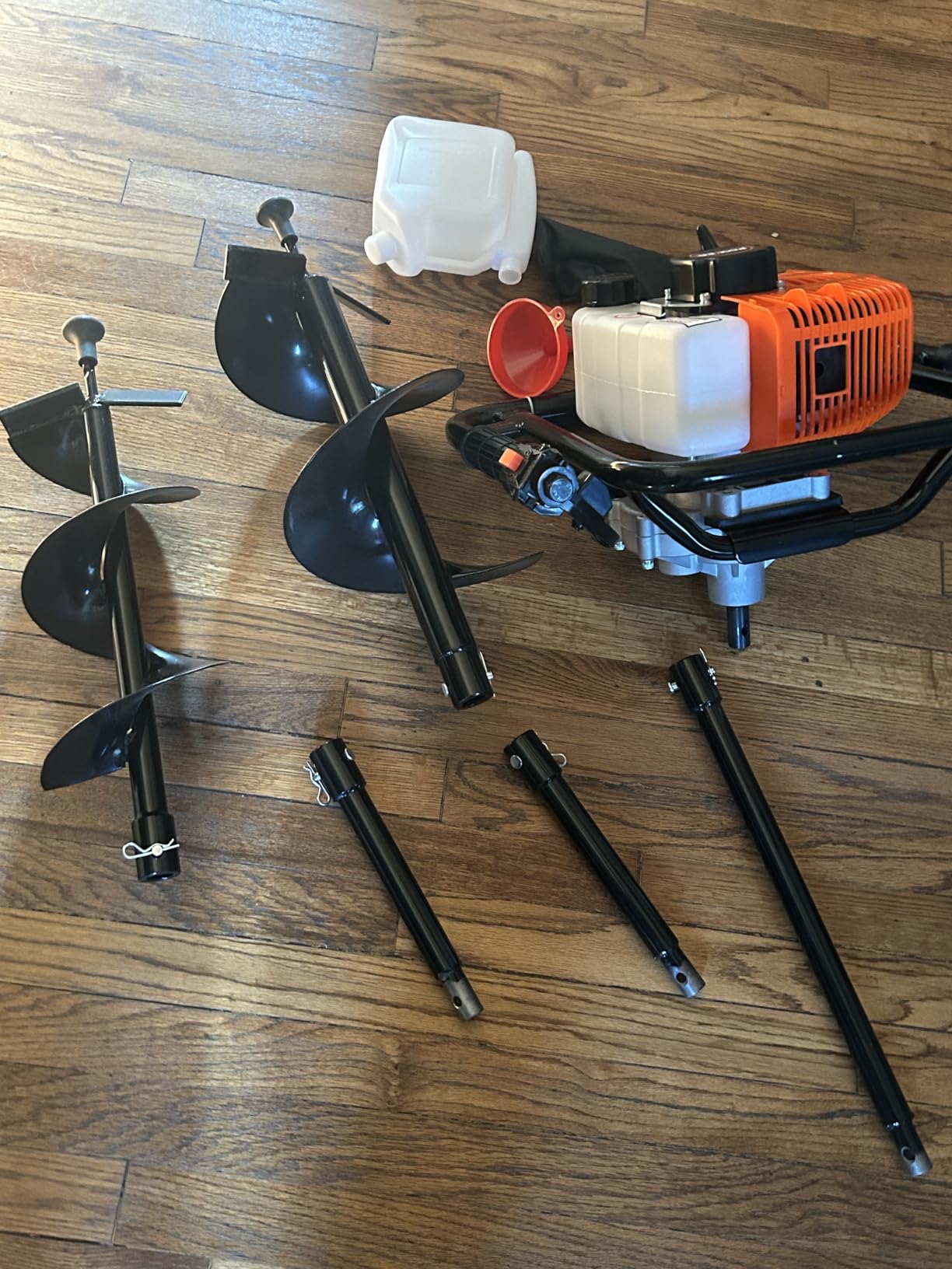 Baotree 72cc Gas Powered Post Hole Digger, Earth Auger with 6