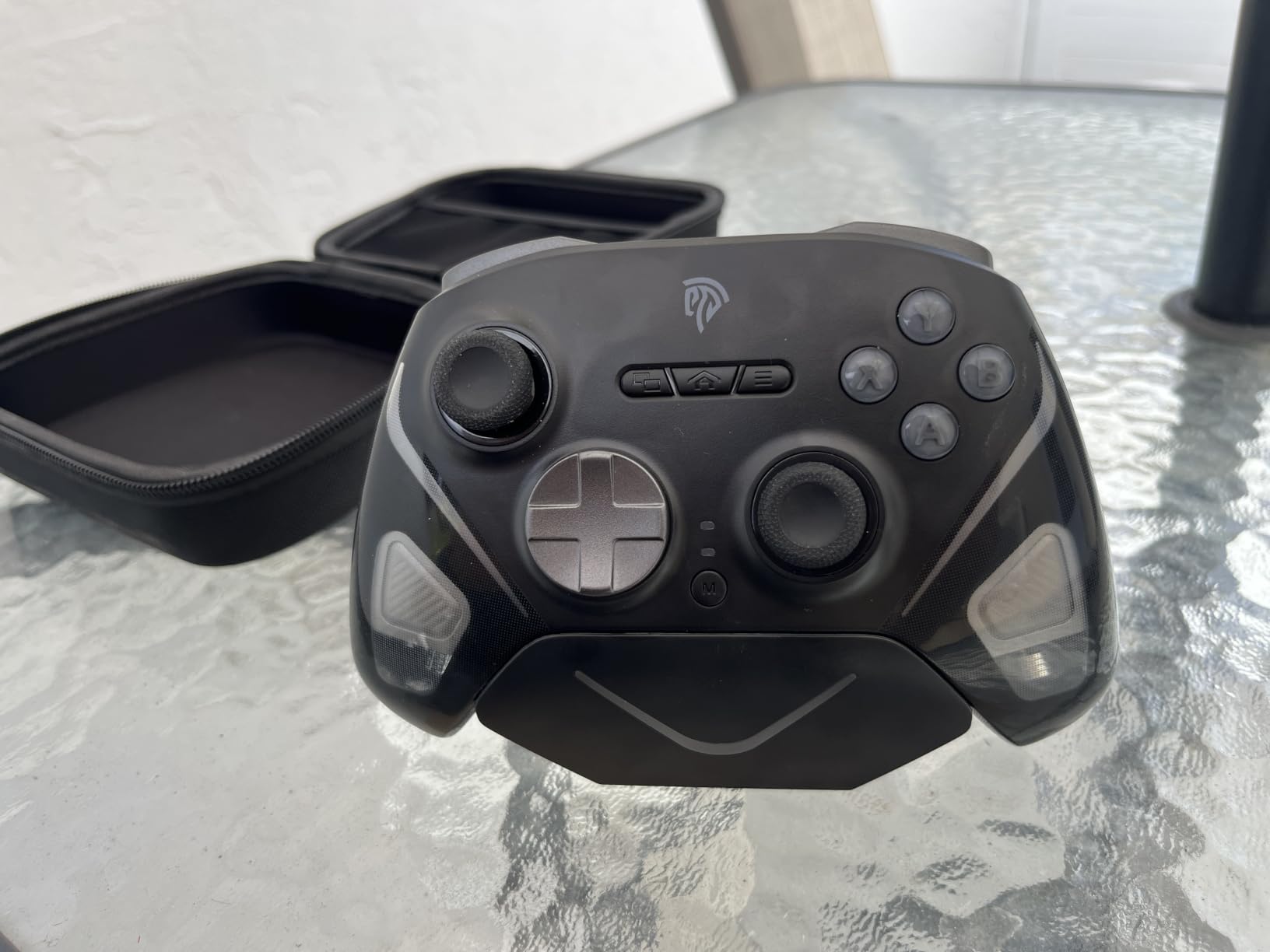 EasySMX D10 Wireless Game Controller, TMR Anti-Drift Joysticks, Black | Dual-Mode Triggers, Mechanical Buttons, 1000Hz Polling, RGB Lighting, for PC/Switch/Switch2/iOS/Android, with Charging Dock customer photo 2