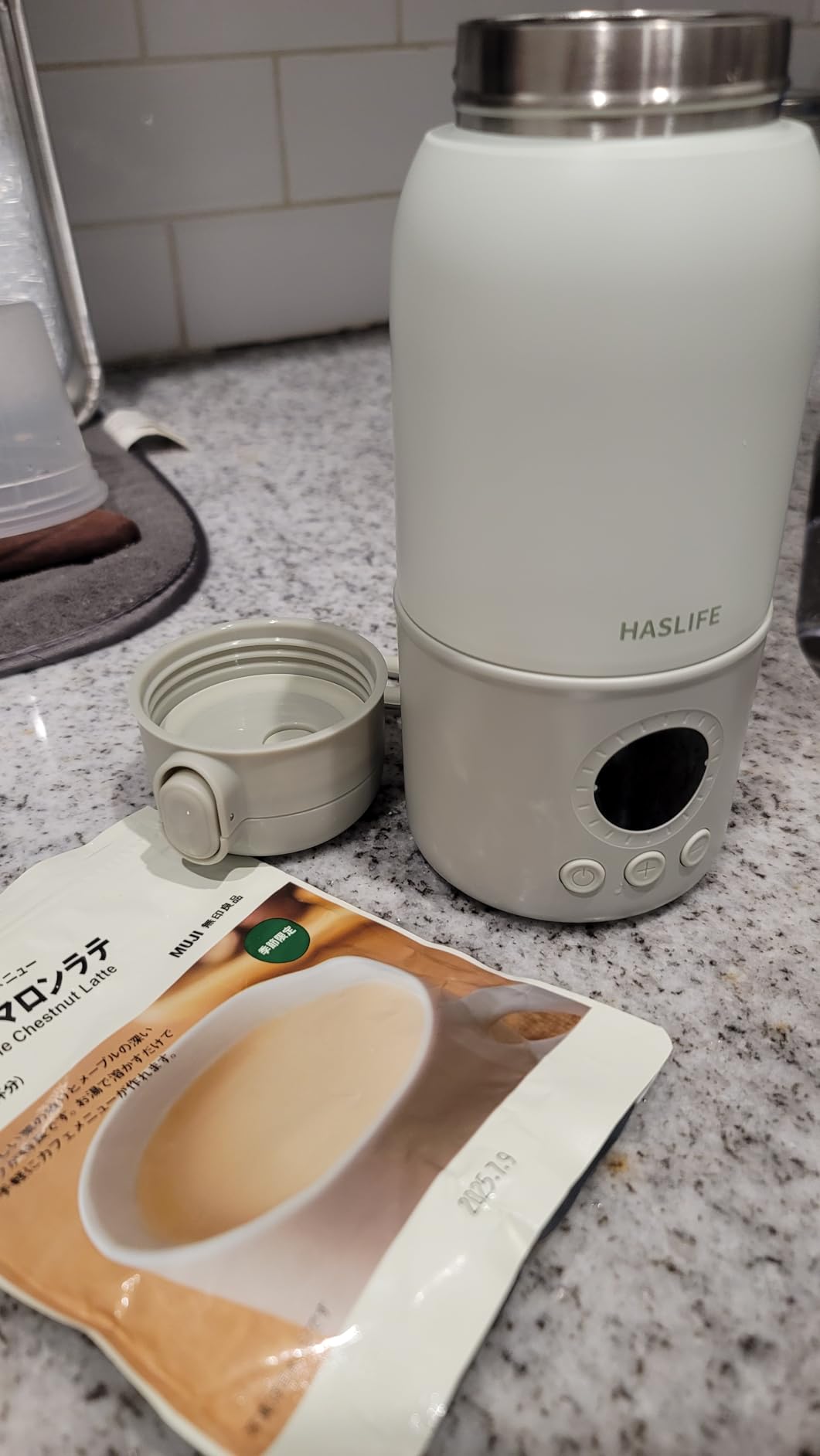 Portable Bottle Warmer for Travel, Fast Heating Baby Bottle Warmer with Keep Warm Function, Portable Milk Warmer for Breast Milk & Formula, 13oz Large Capacity On-the-Go Feeding Solution customer photo 2