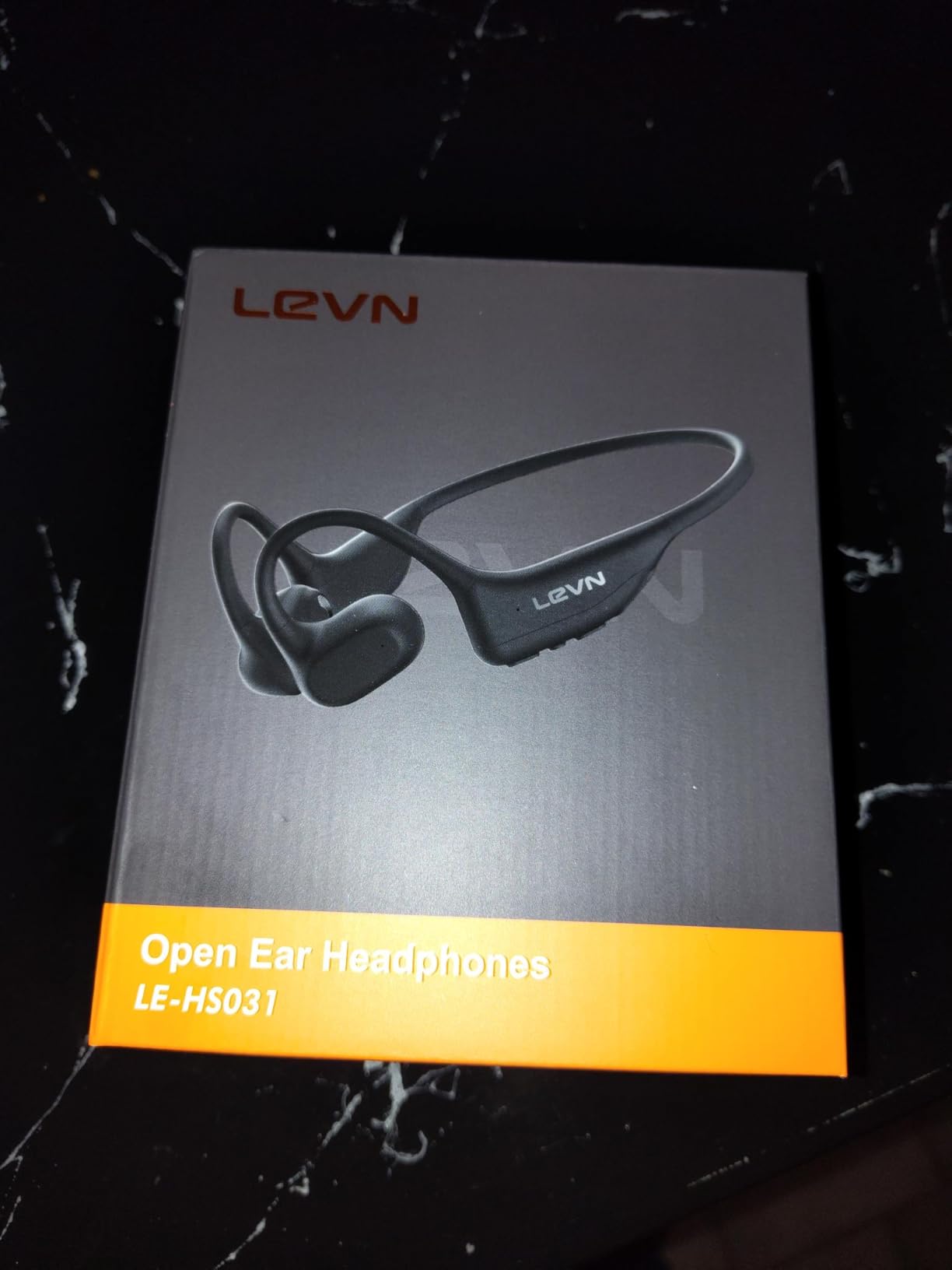 LEVN Open Ear Headphones, Running Headphones Bluetooth 5.3, 14H Battery Sweatproof & Water-Resistant, Wireless with Built-in Mic for Sport, Cycling, Workout, Gift customer photo 2