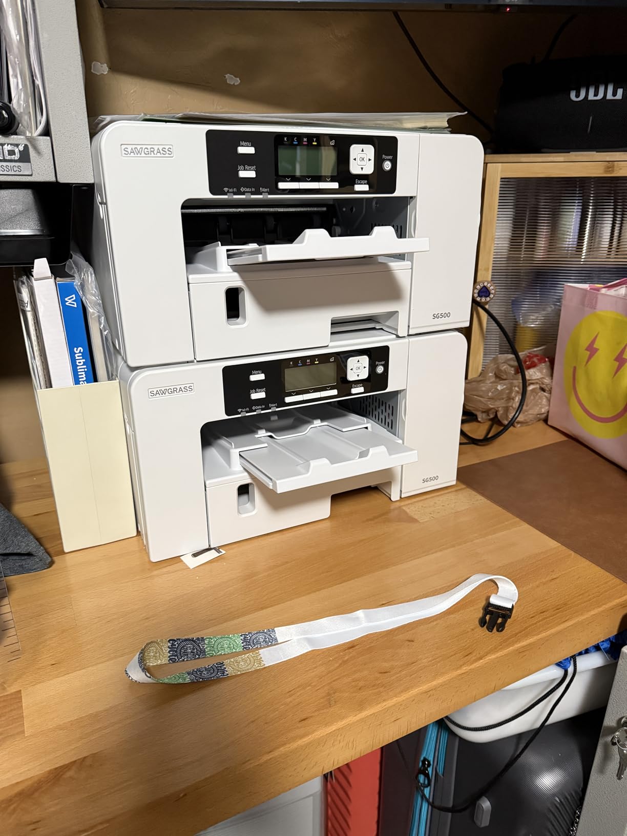 Sawgrass SG500 Sublimation Printer, 31 mL Inks and Paper Bundle - Includes 4 Pack of 31 mL SubliJet UHD inks and TruePix paper, Anti-clog with 3 year warranty customer photo 1