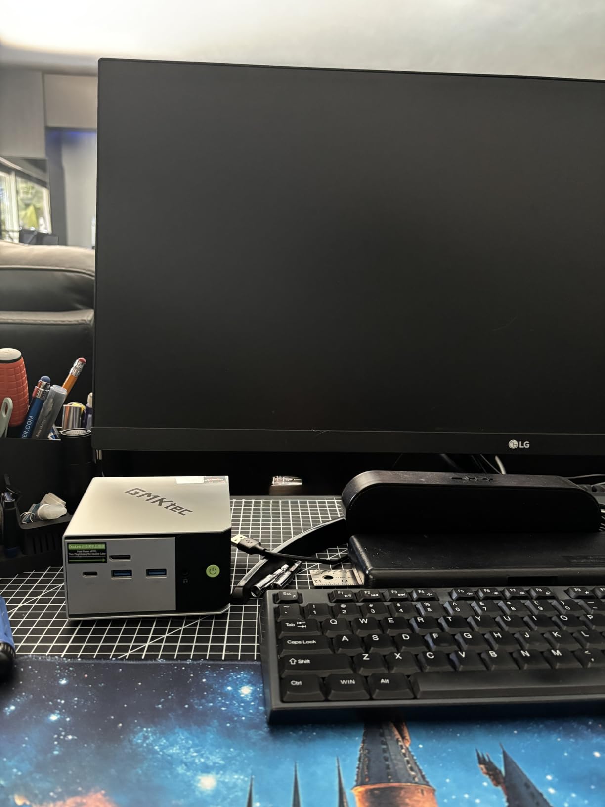 GMKtec Mini PC Computer, G10 Ryzen 5 3500U (Beats N150/4300U/3200U), 16GB RAM 512GB SSD 2.5GbE NIC LAN Desktop Office Home Business HTPC, Triple 4K Display, WiFi, BT, USB-C, DP, Type-C PD, HDMI 2.1 customer photo 1