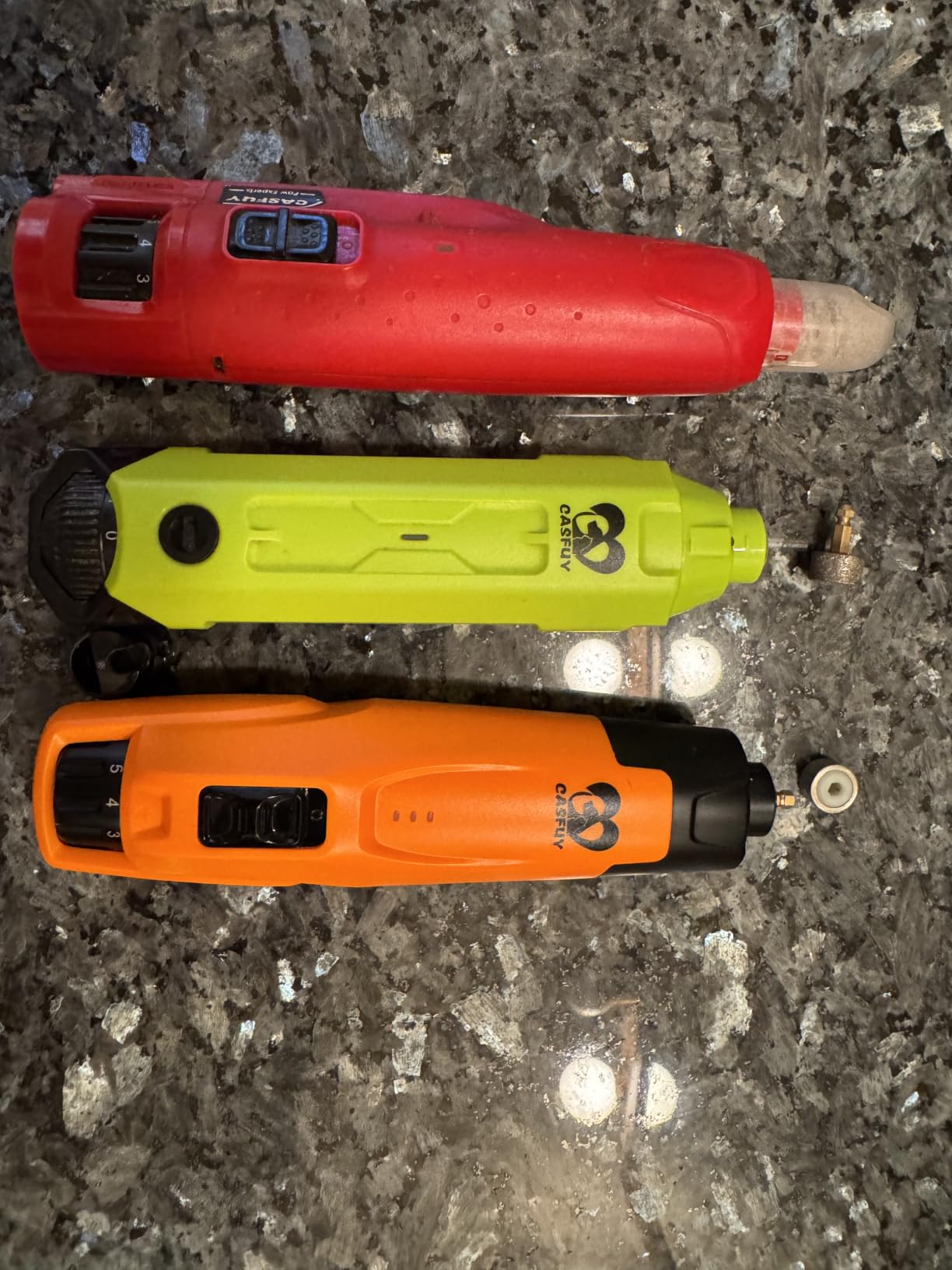 New 6-Speed Dog Nail Grinder - 50% More Power Dog Nail Trimmers with 2 LED Lights Quiet 7h Running Time Electric Pet Nail Grinder File Toenail Grinder for Large Medium Small Dogs & Cats customer photo 1