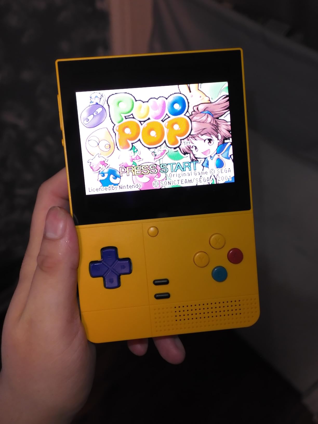 Retroid Pocket Classic Retro Handheld Game Console, 3.92 OLED Touchscreen, Portable Android Gaming Handheld with 6+128GB, 5000mah Battery, Android 14, WiFi 5 customer photo 2