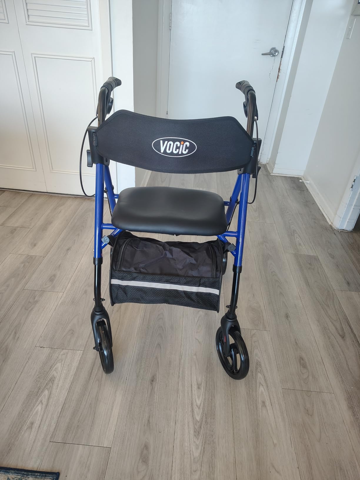 VOCIC Z21 Rollator Walker for Seniors with Seat, 8