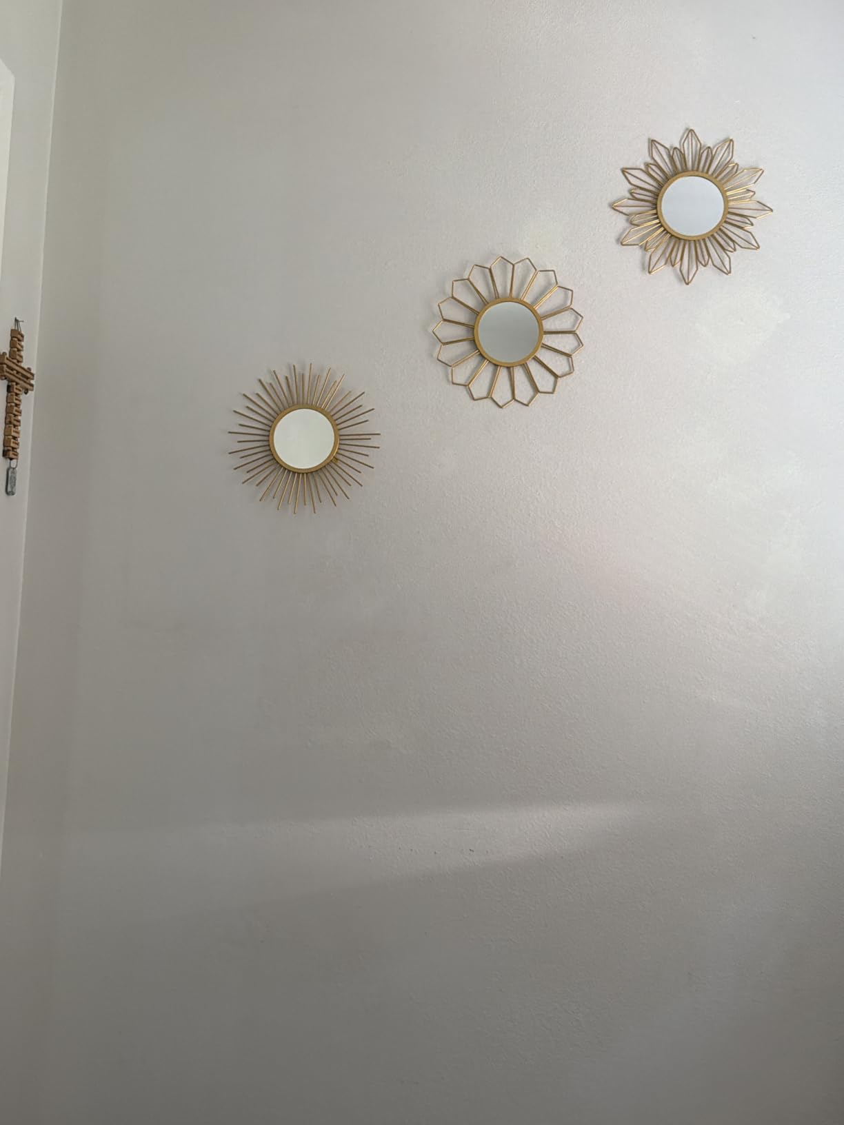 hogardeck Metal Mirrors Wall Decor - 3 Pcs 11