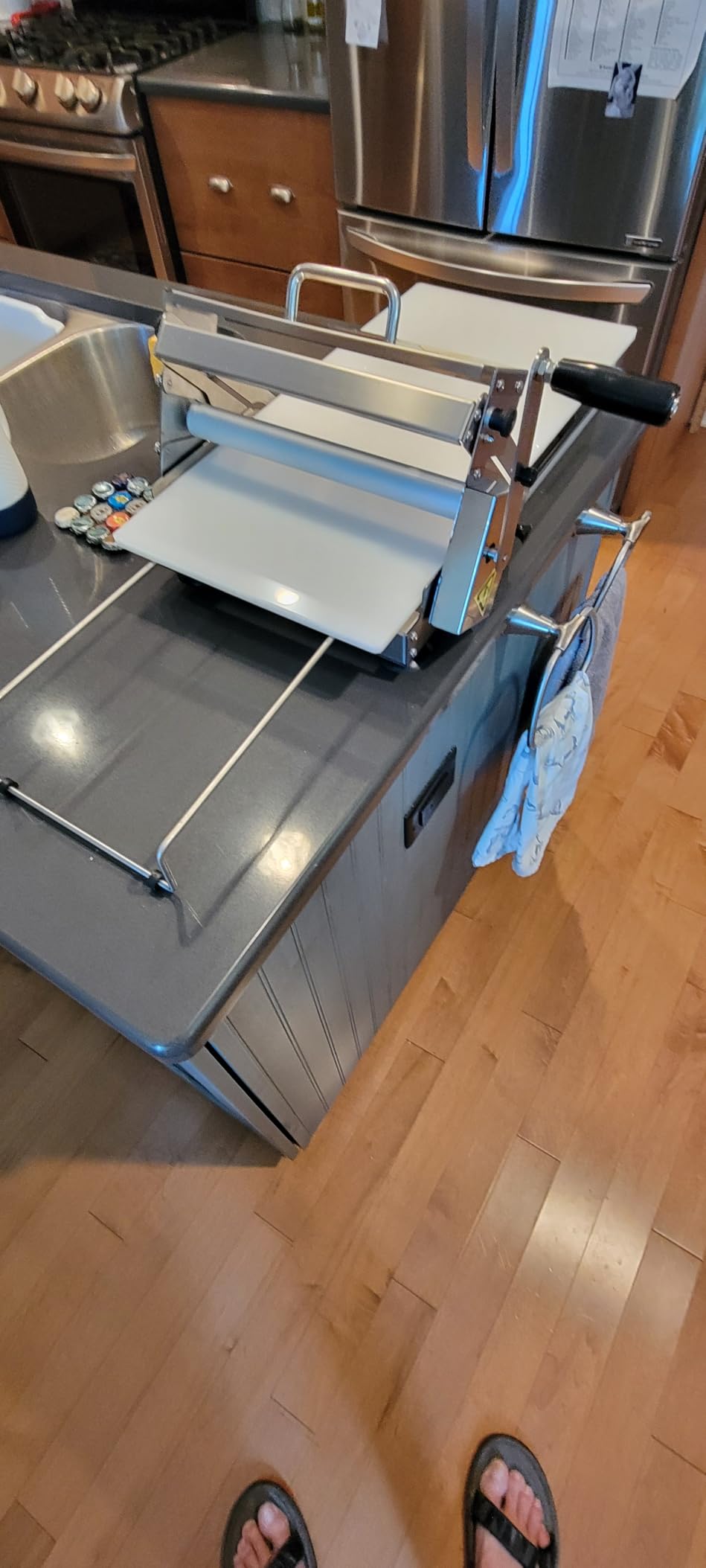 Folding Dough Sheeter Machine, 15.5