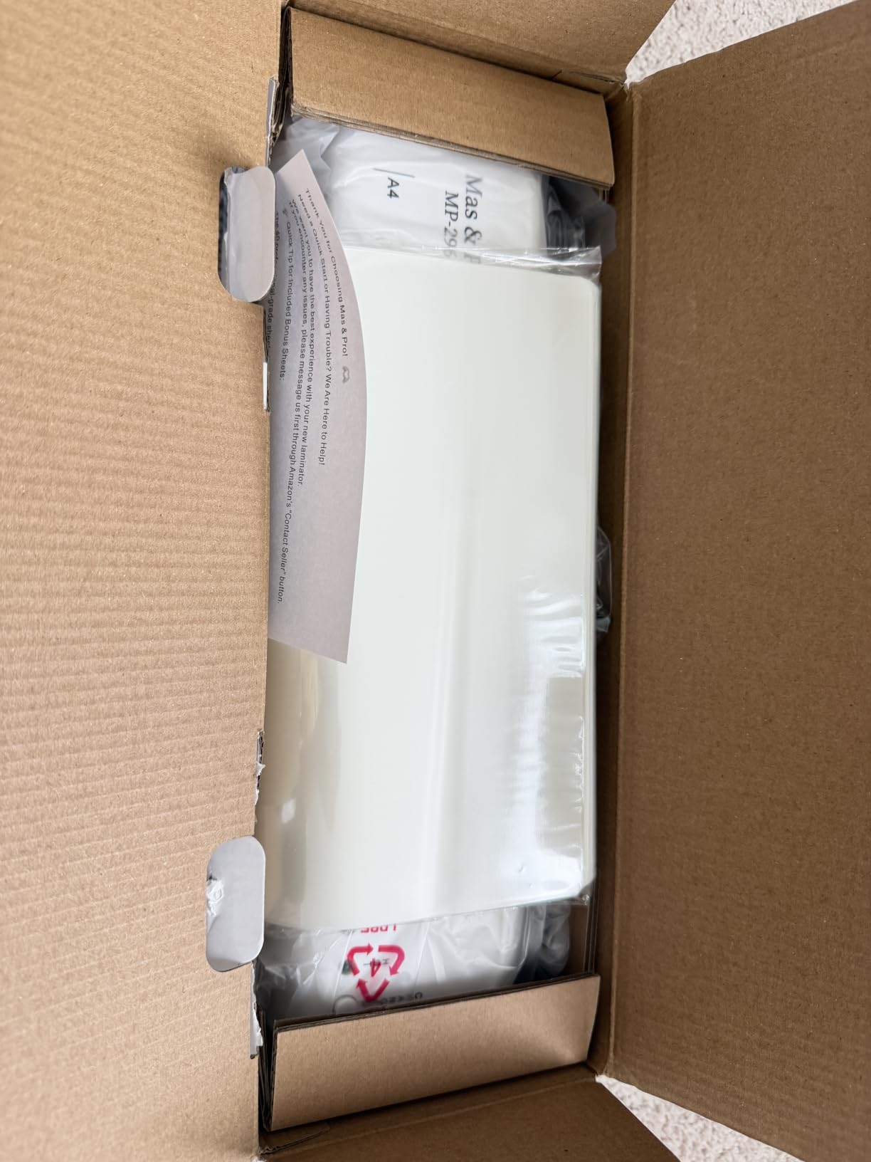 Mas & Pro 9 Inch Laminator Machine with 40 Laminating Sheets customer photo 2