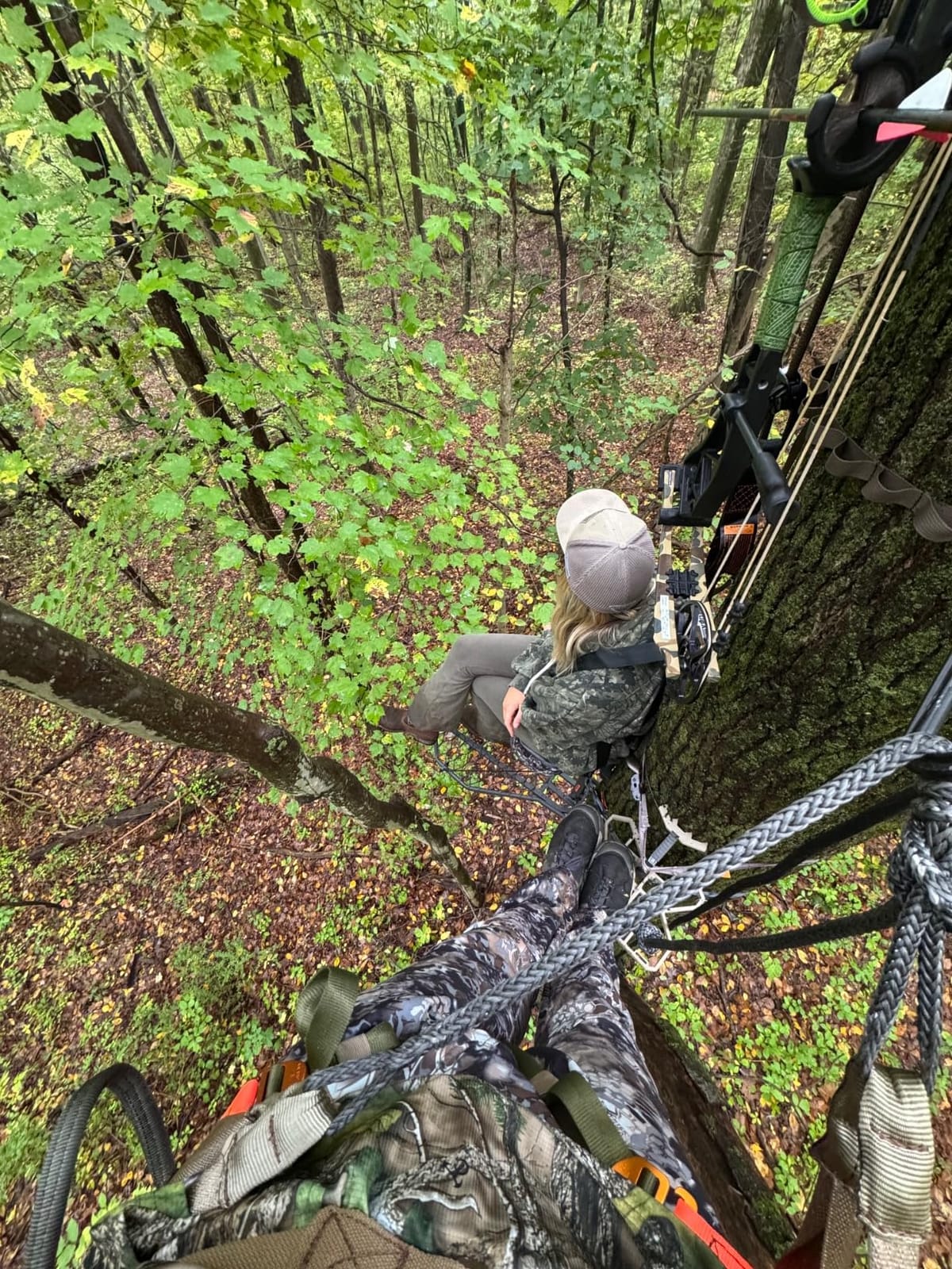 XOP Invader Tree Saddle Platform - 6061 Aluminium Saddle Hunting Platform - Tree Saddle Hunting System customer photo 1