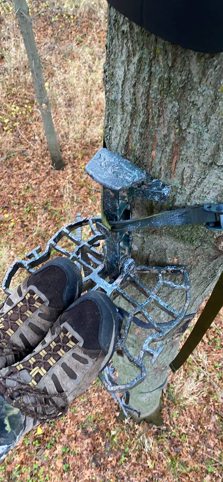 XOP Edge Aluminum Tree Saddle Platform - Adjustable Saddle Hunting Platform - Tree Saddle Hunting System customer photo 2