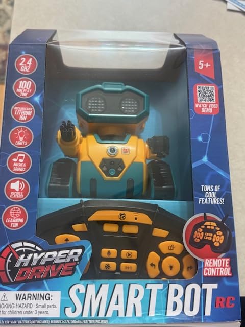 Hyper Drive Smart-Bot Coding Robot Kit for Kids - STEM Robotics Toy with Easy Programming for Beginners - Build, Code & Play Educational Robot customer photo 2