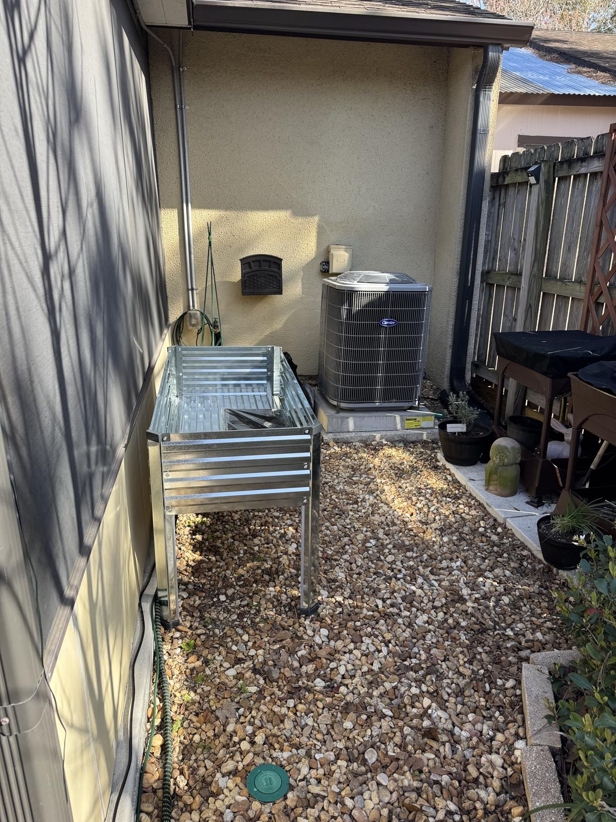 DIIYIV Galvanized Raised Garden Bed with Legs,2PCS 48x24x30in Elevated Planter Box for Backyard,Outdoor Garden, Patio, Balcony, 350lb Capacity,Silver customer photo 2