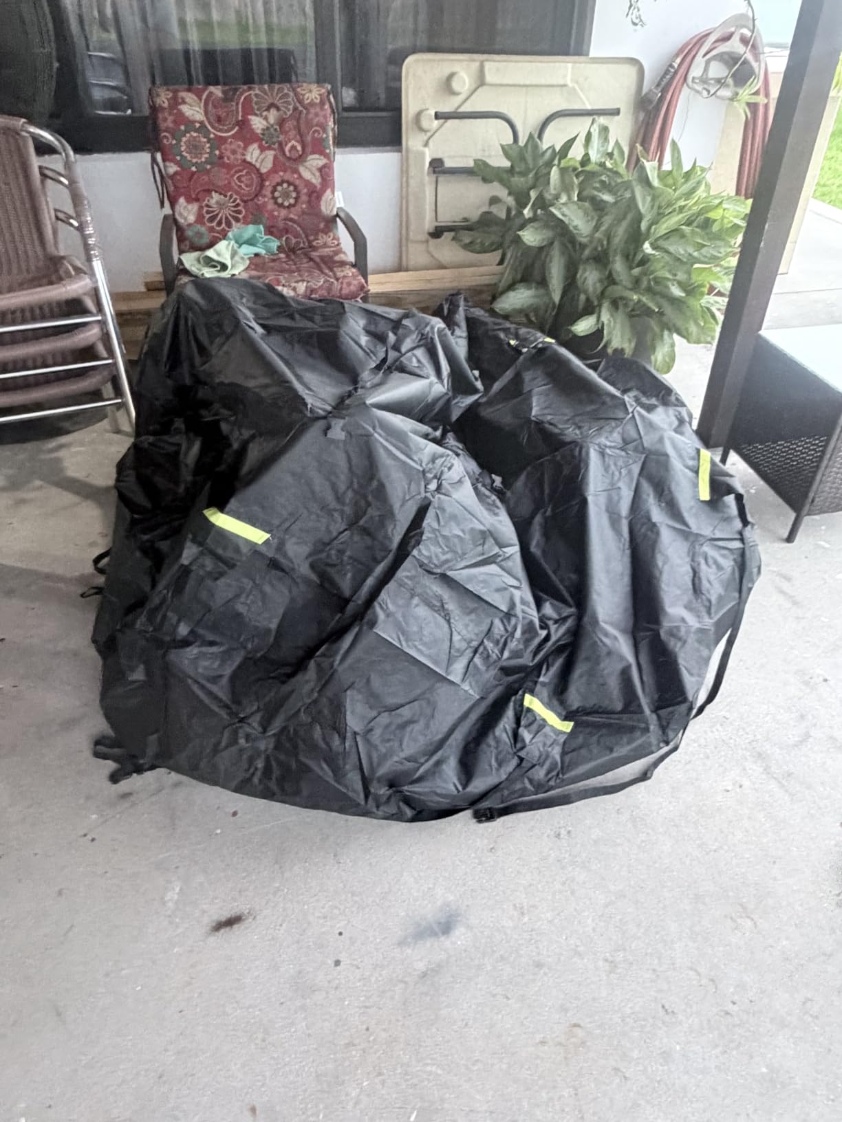 600D ATV Cover Waterproof Heavy Duty Trailerable 4 Wheeler Cover | Waterproof Outdoor Quad Cover All Weather Season UV Protection for Polaris Kawasaki Yamaha Suzuki Honda customer photo 1
