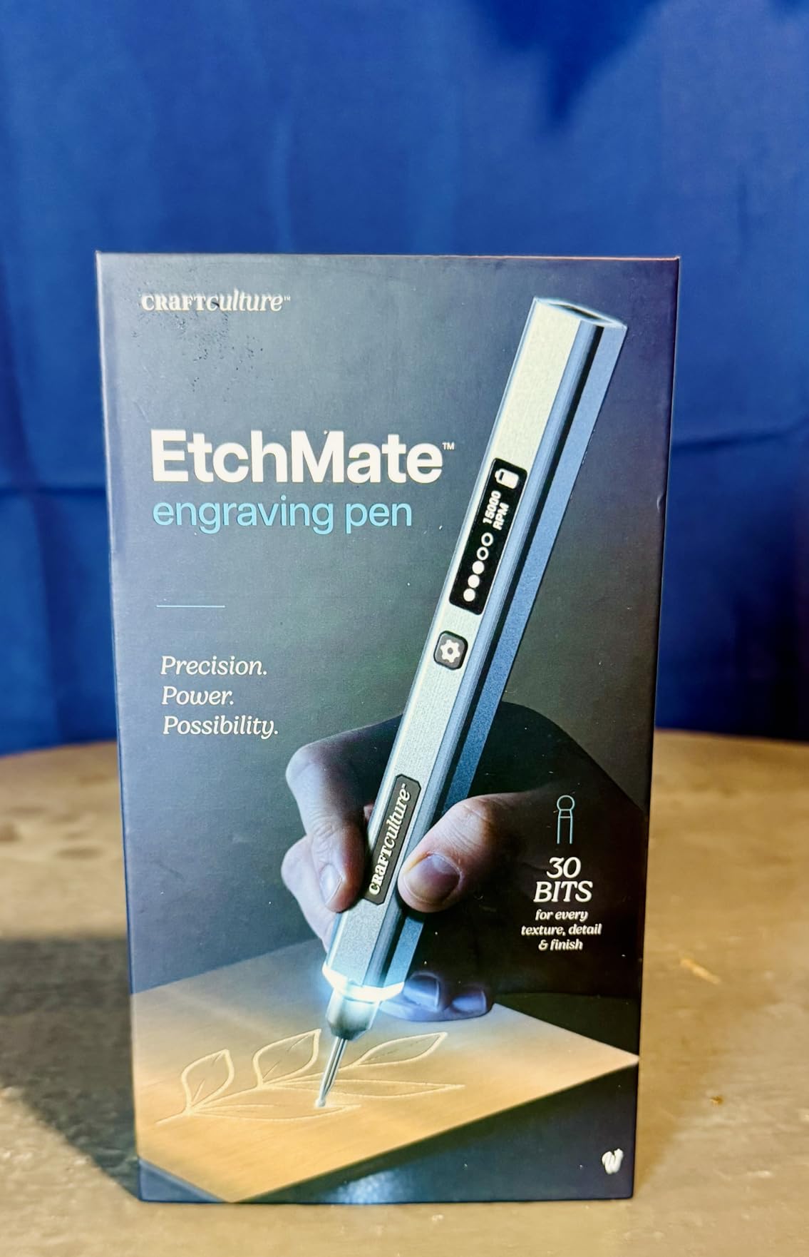 EtchMate Engraving Pen for Metal, Wood, Glass, Plastic & All Materials customer photo 1