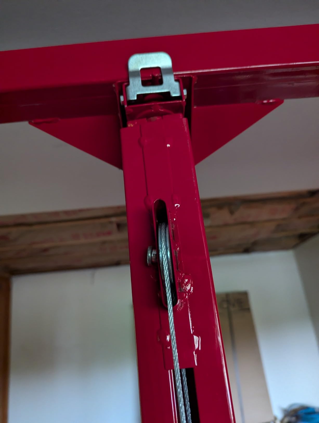 Rovibek 11FT Drywall Lift, Drywall Jack Lift for Ceiling, 360 Adjustable Drywall Panel Hoist, 150LBS Heavy Duty, Foldable customer photo 2