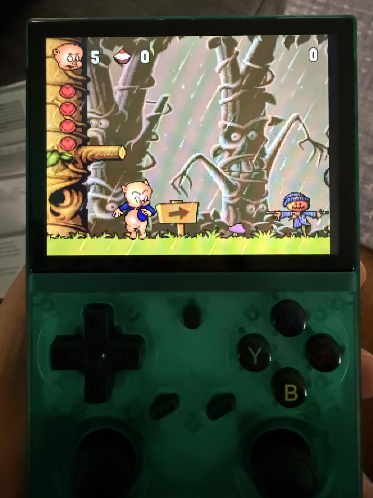 Retro Handheld Game Console,Portable Game with 3.5 Inch IPS Screen,with 64G TF Card Pre-Installed 4353 Games Supports 5G WiFi Bluetooth HDMI and TV Output 35XXPRO customer photo 2