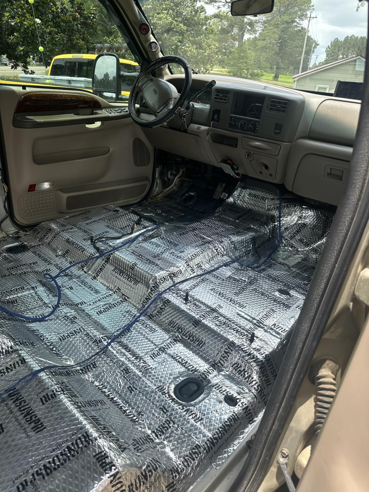Car Sound Deadening 50 sqft Sound Deadening Mat Sound Deading Material for Cars Butyl Automotive Sound Dampening customer photo 2