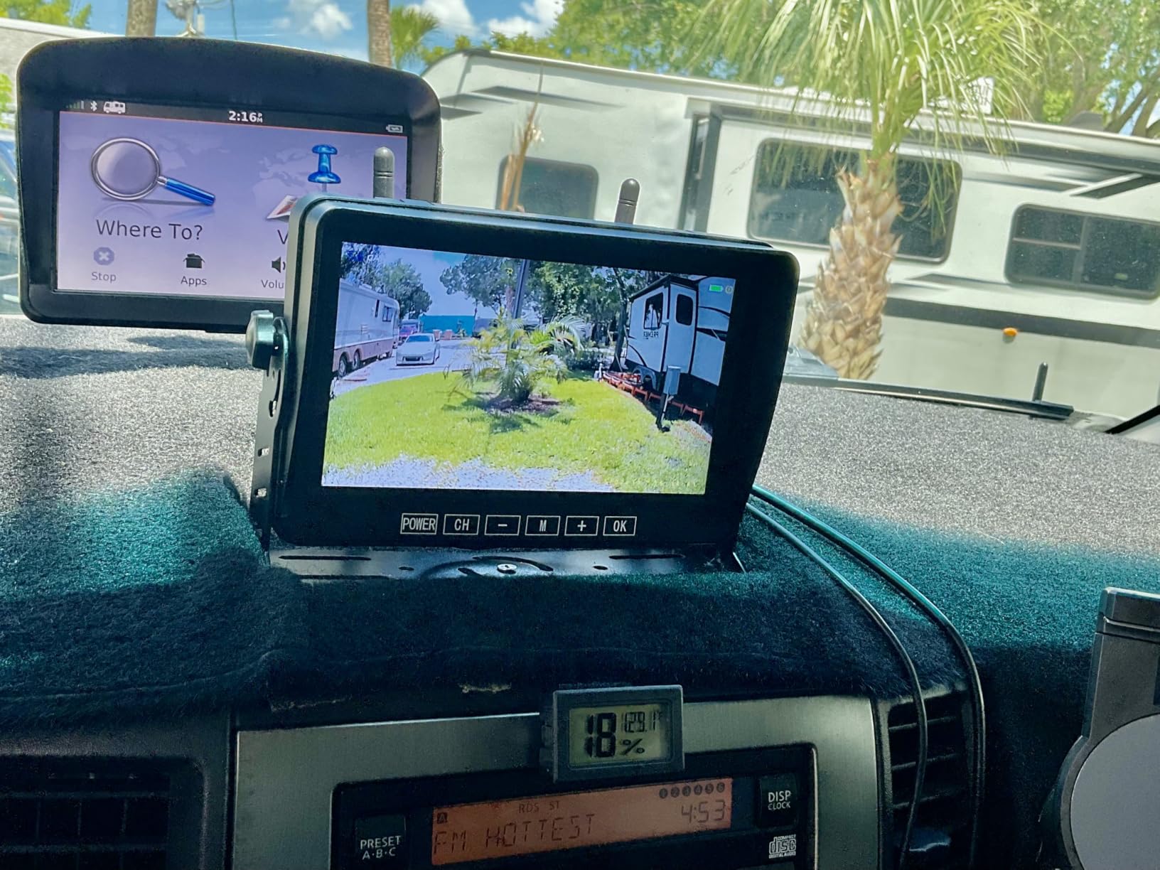 Dual Magnetic Wireless Backup Camera, 7