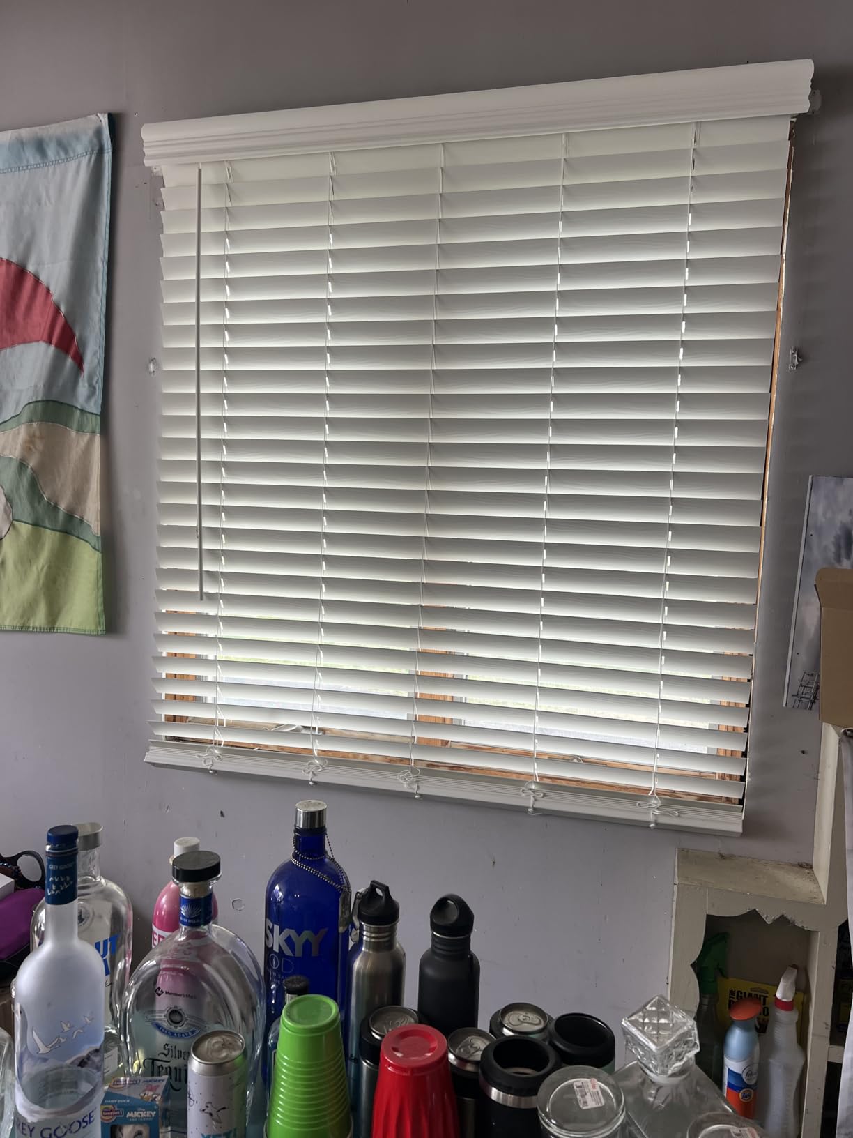 LazBlinds Cordless Faux Wood Blinds, 31