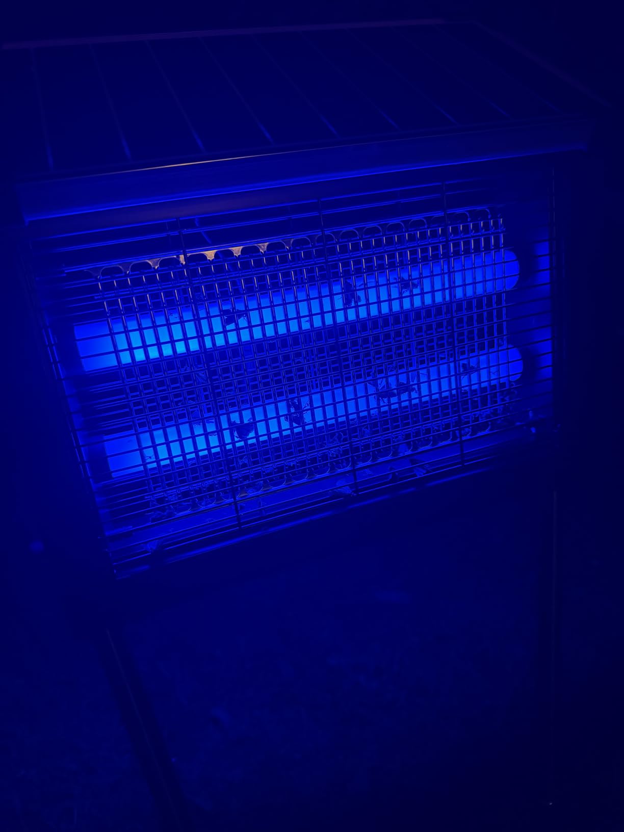 Solar Bug Zapper Outdoor, 4500V Mosquito & Fly Zapper with UV Light, Smart Auto Mode, 4000mAh USB-C Rechargeable, IP66 Waterproof customer photo 1