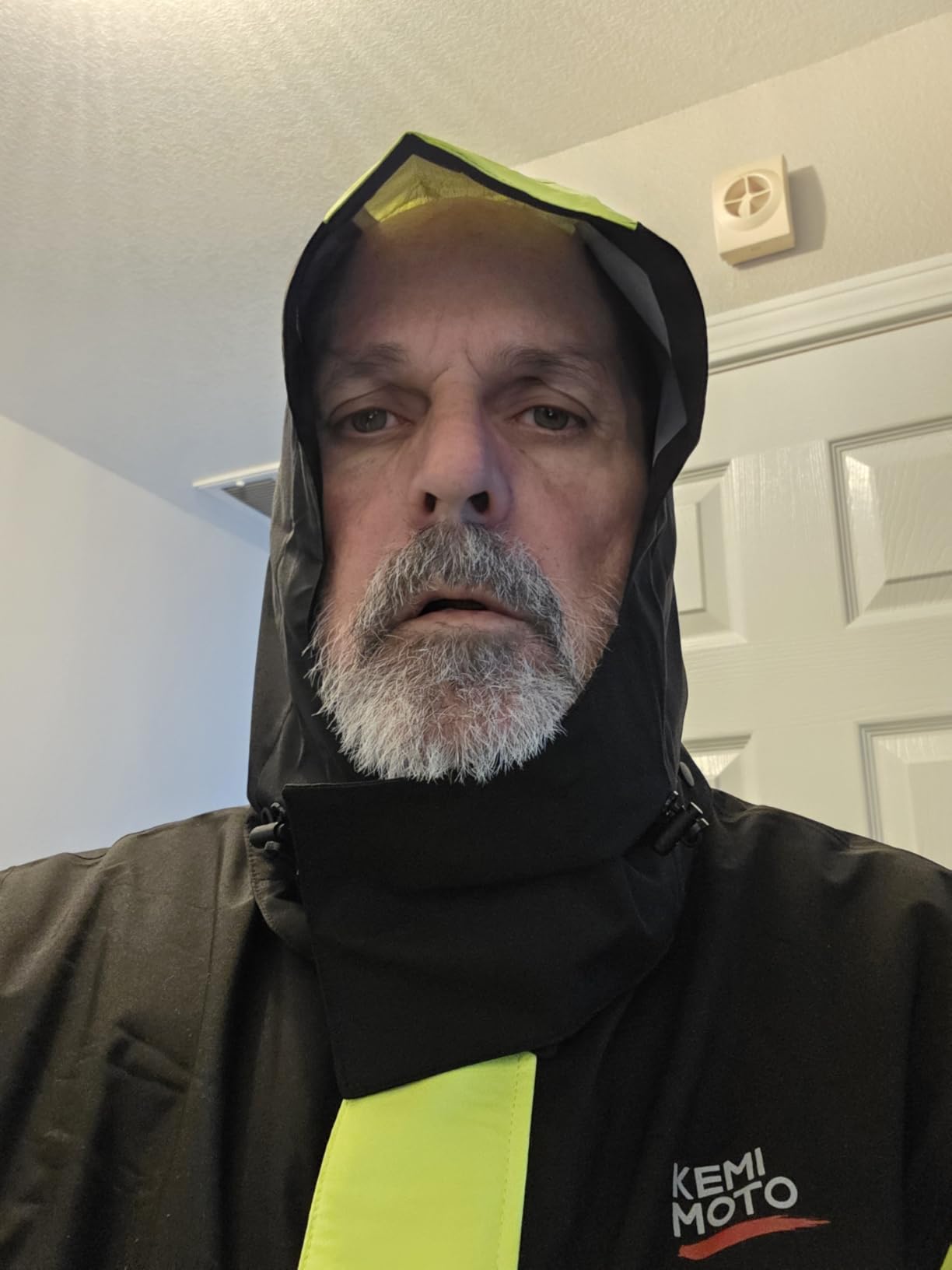 KEMIMOTO Rain Suit for Men, Motorcycle Rain Gear Waterproof Powersports Heavy-duty Rain Gear customer photo 2