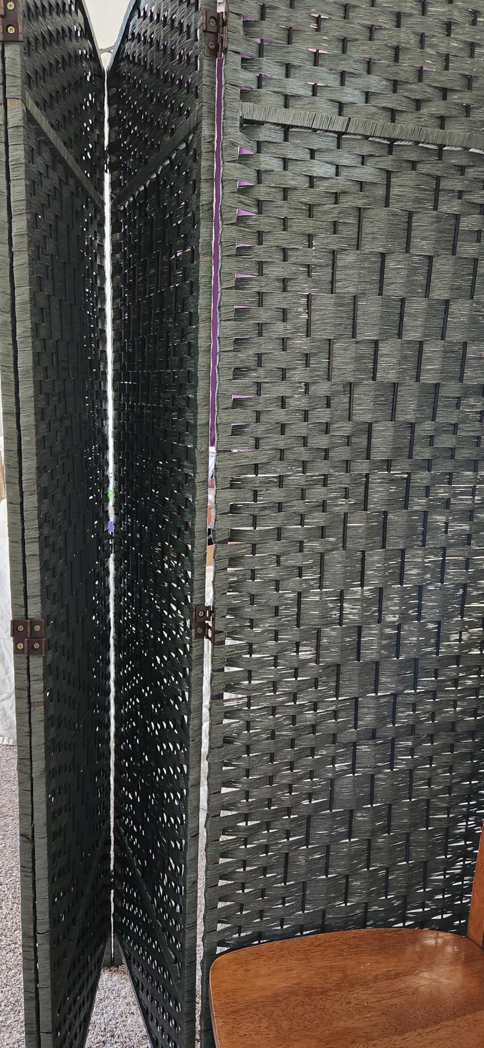 Outdoor Privacy Screen 8-Panel Folding Room Divider Space Partition | 67