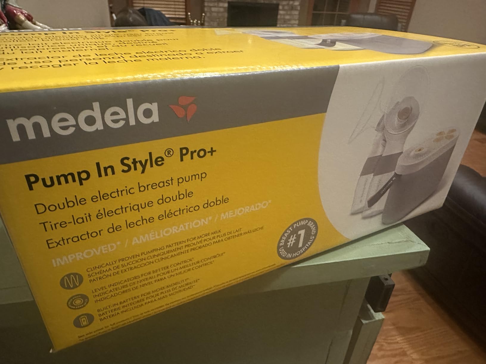 Medela Pump in Style Pro+ Electric Breast Pump, Hospital Grade,Rechargeable | Hospital Performance, Bottles & Flanges, Enhanced Comfort, BPA-Free, Rechargeable, Lightweight customer photo 2