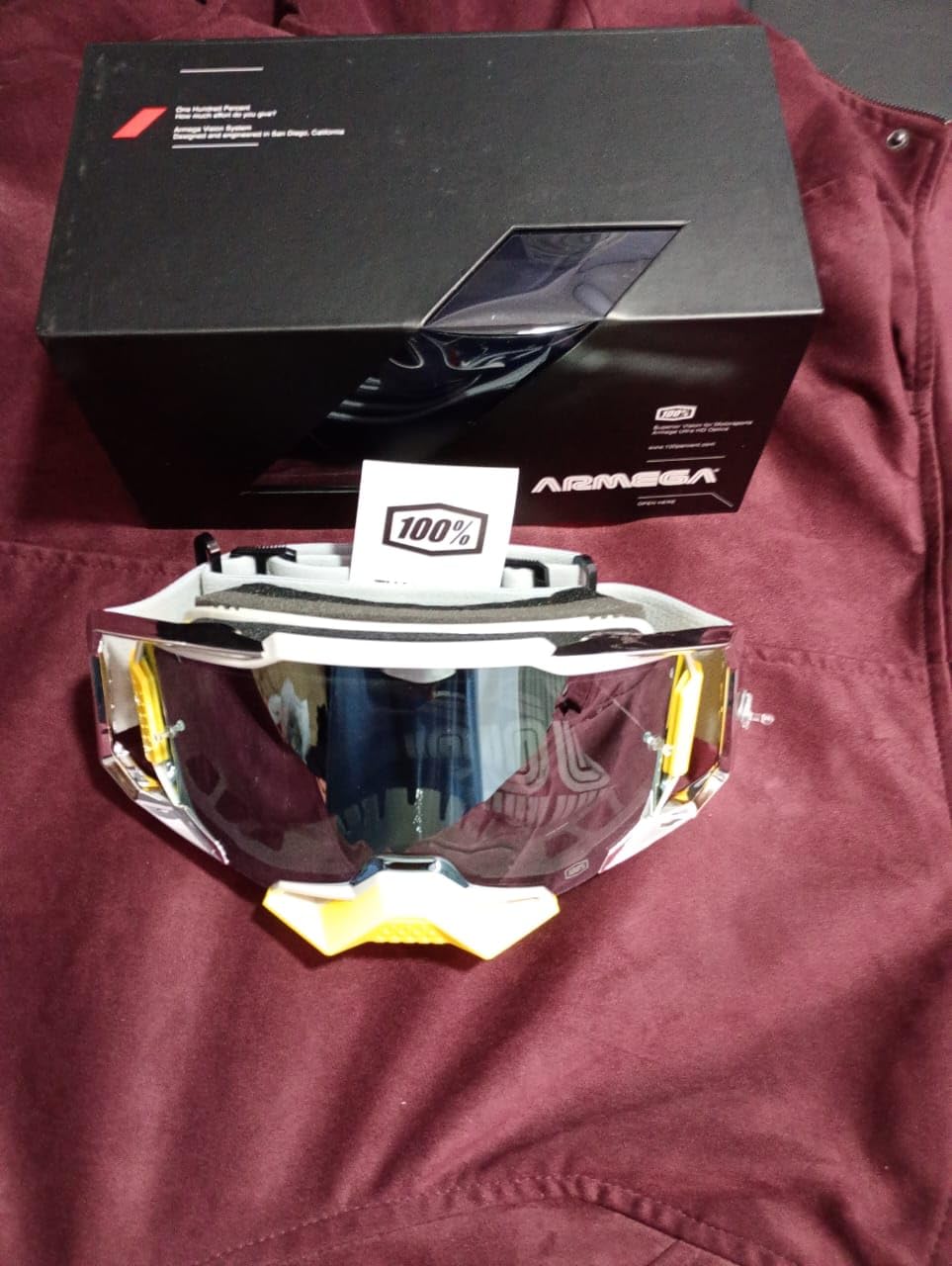 100% ARMEGA Sport Goggle customer photo 2