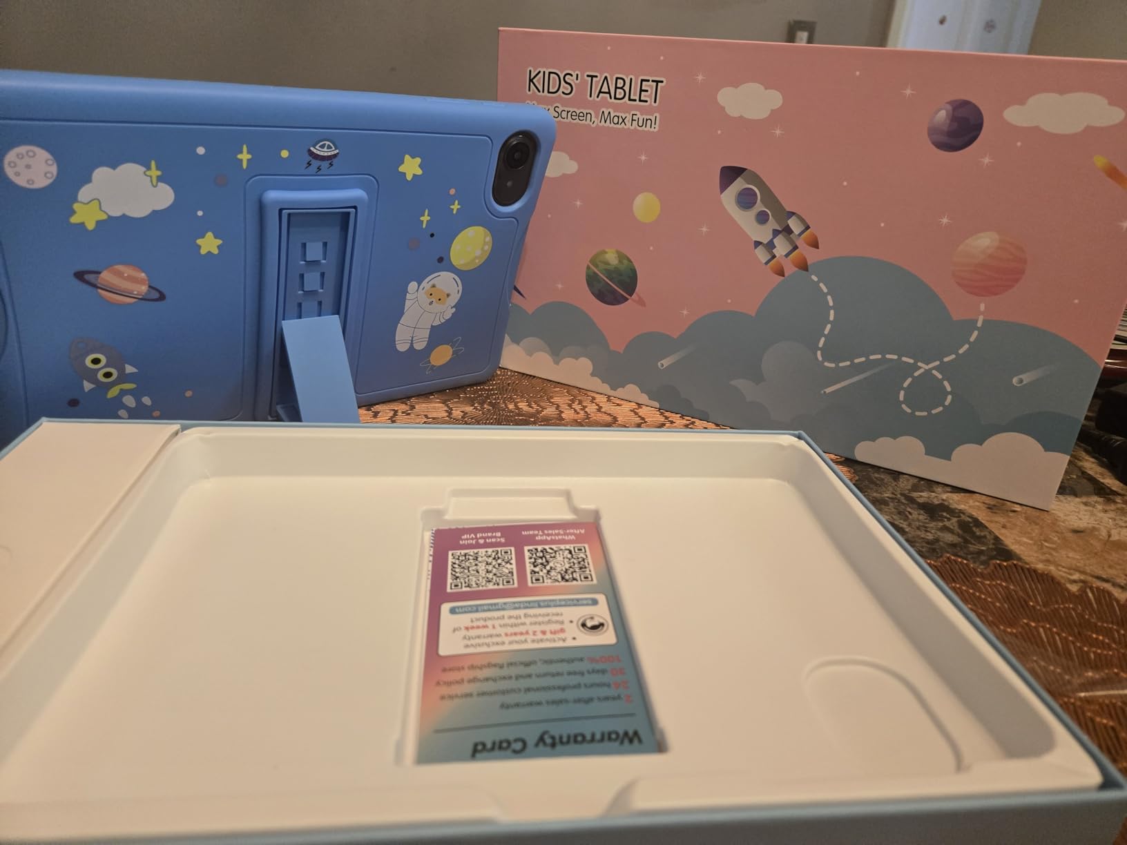 2026 Upgraded TABWEE Kids Tablet 10 Inch, Android 16 Tablet for Kids Ages 6-12, 16GB RAM 64GB ROM, HD Eye-Care Display, Parental Control, Kid-Proof Case & Stylus Included customer photo 2