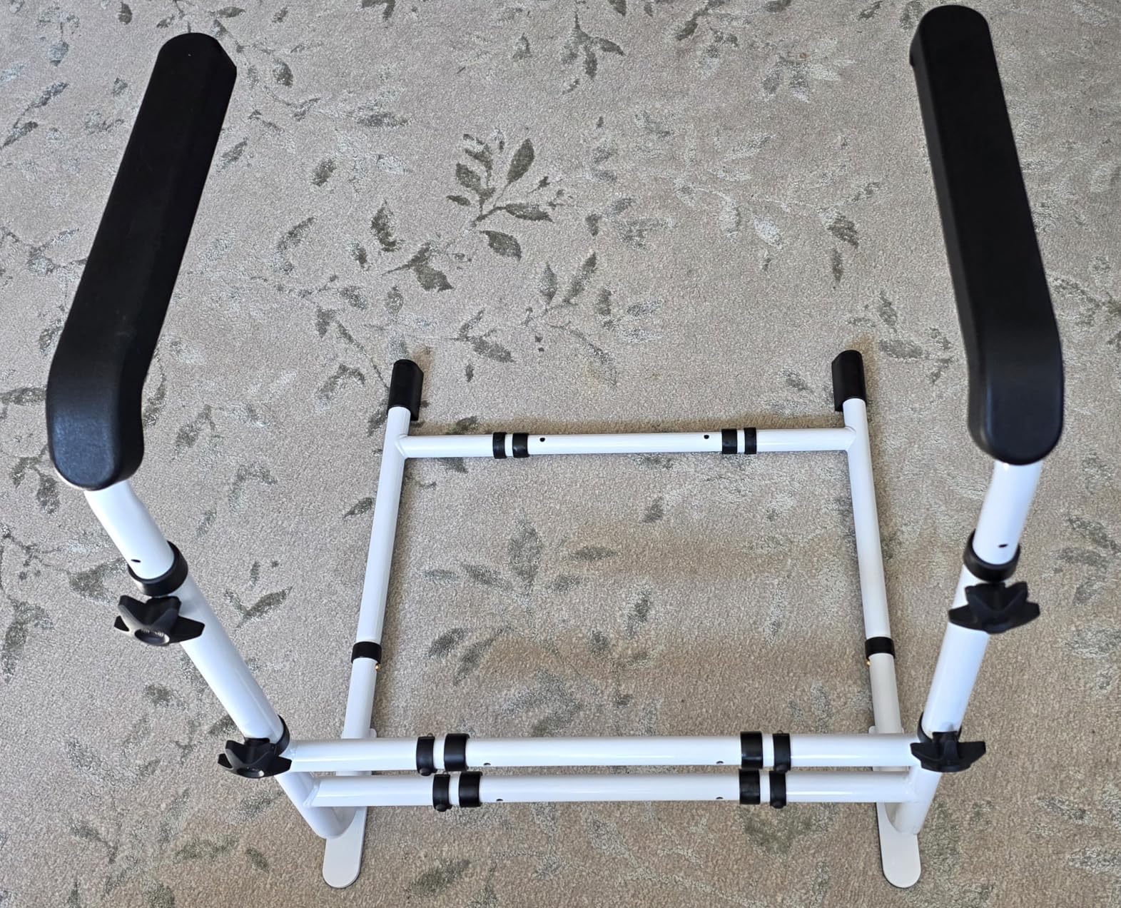 SPECILITE Couch Stand Assist Aid for Elderly with Wide Handle, Up to 450Lbs | Height & Width Adjustable Chair Lift Assist Devices, Stable Standing Supports, Stand Up Rails for Seniors, Disabled, White customer photo 2