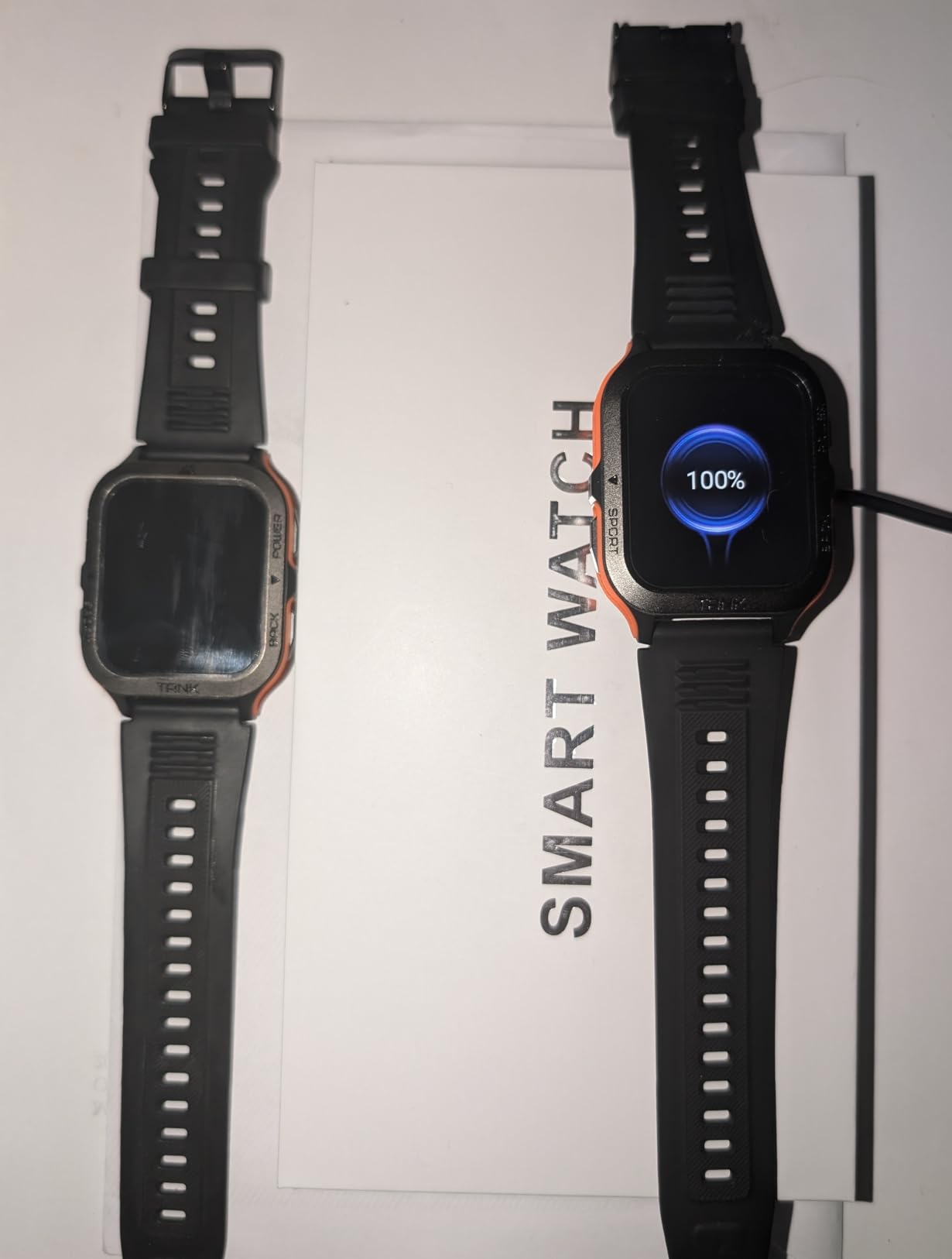 AMAZTIM Smart Watch with GPS, Rugged Outdoor Fitness Watch, 5 ATM & IP69K | 1.43