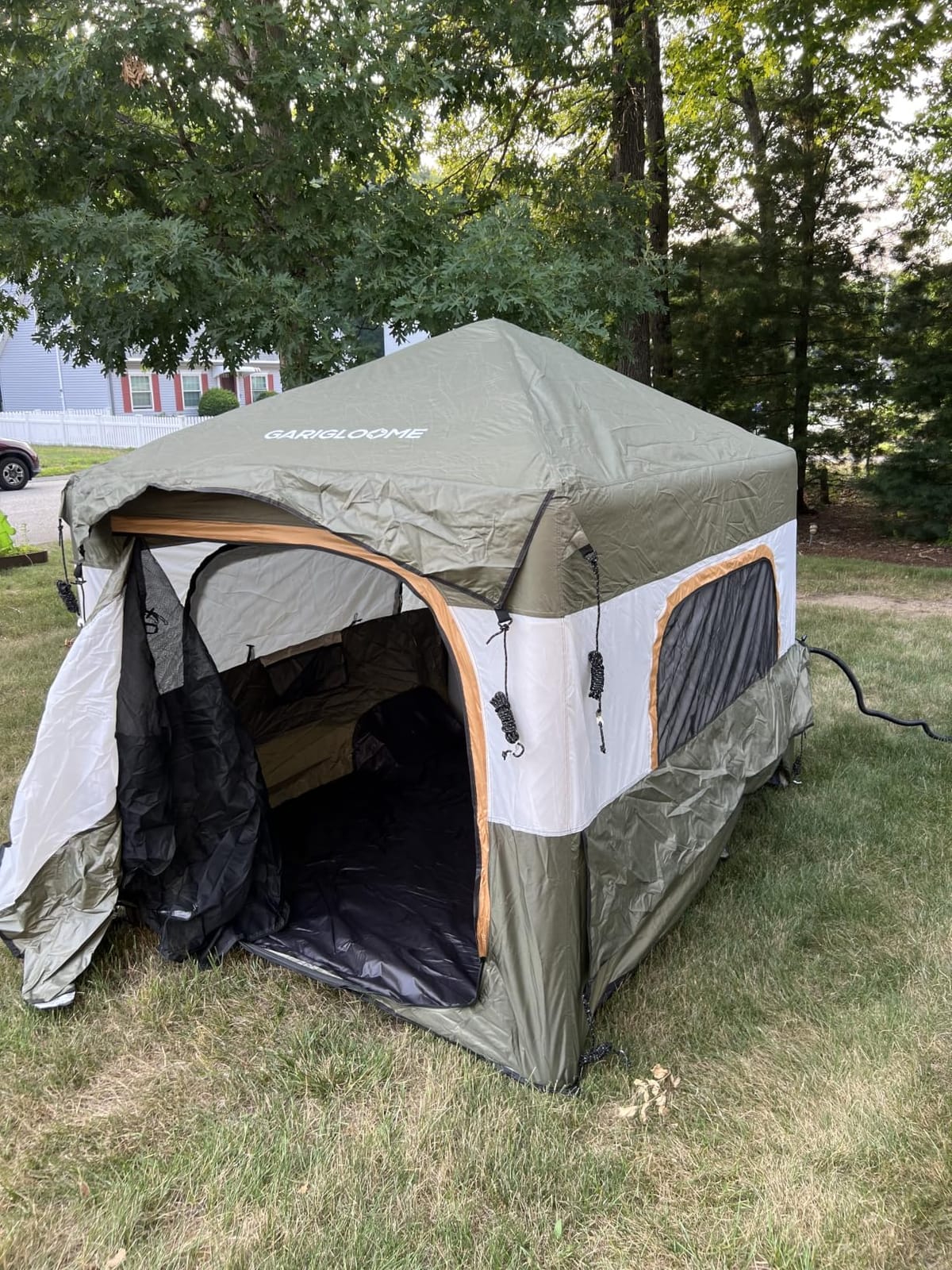 Inflatable Truck Bed Tent, Fast Setup Pickup Camping Tent | 2-Min Pole-Free Setup with Reinforced Air Beam Structure, PU3000 Waterproof, Stargazing Skylight, Fits 5.5-8FT Truck Beds customer photo 1