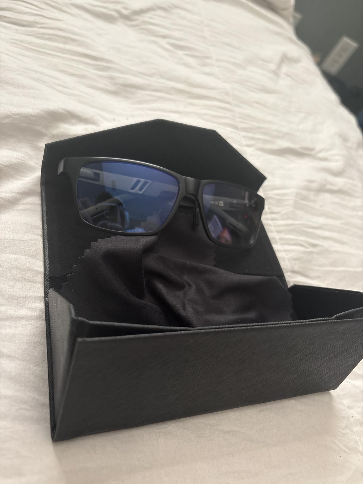 Blue Light Blocking Glasses Metal Frame for Men/Woman Gaming Computer Screen Glasses customer photo 2