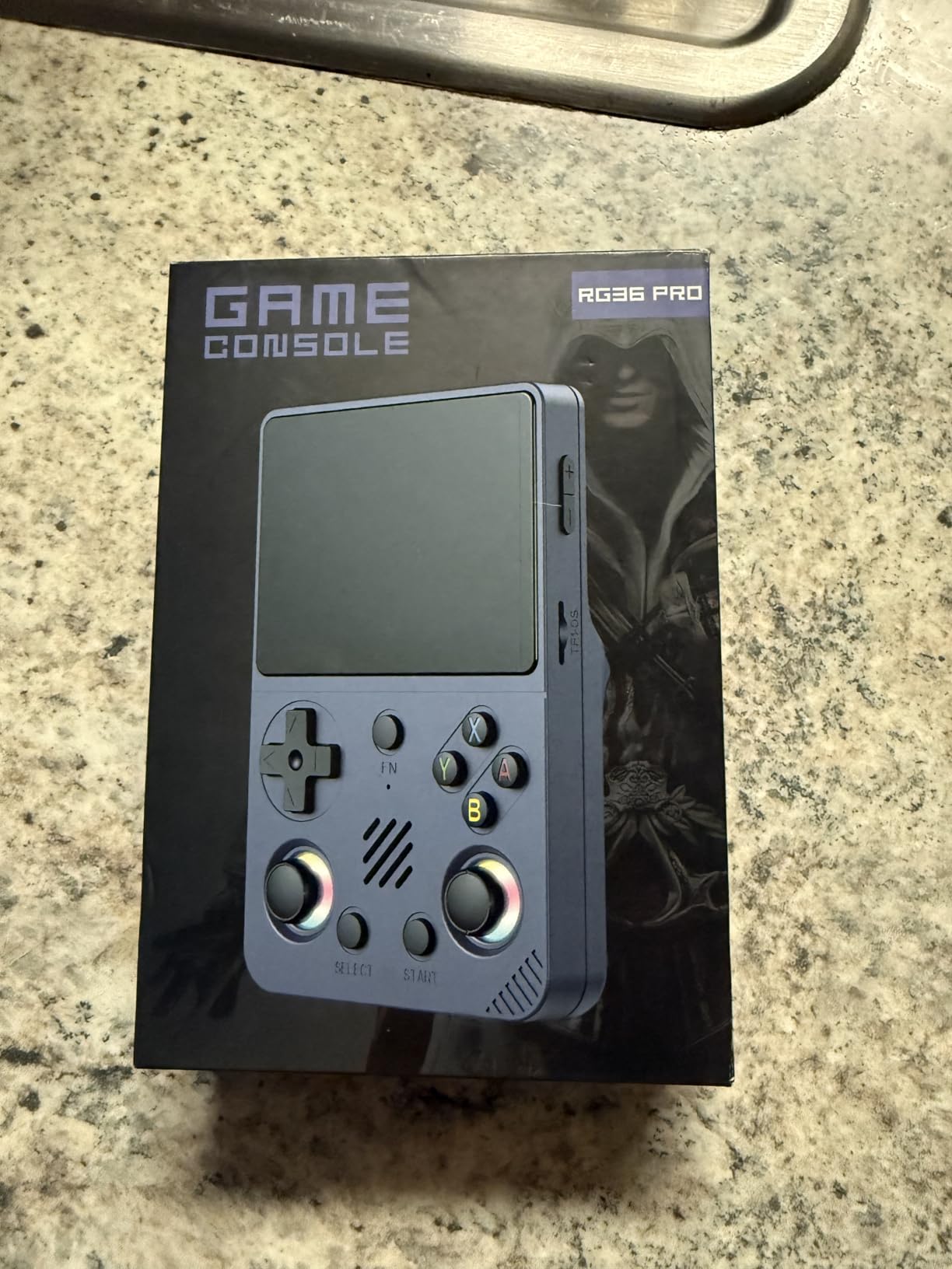 RG56PRO Retro Video Game Console - 5.5 Inch IPS Screen,31000+ Classic 3D Games,5000mAh Battery, Open Linux System,Portable Console with 128G TF Card - Birthday Gift for Boyfriend (Black) customer photo 2