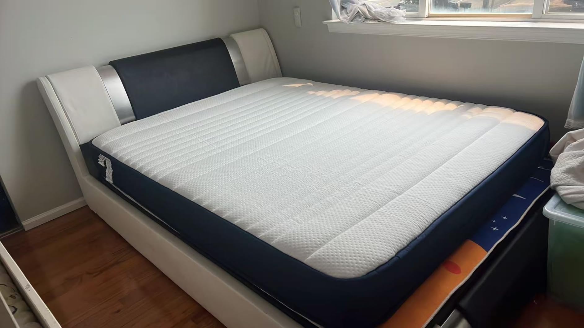 RV King Mattress, 10 Inch RV Mattress Cooling Gel Memory Foam, Medium Feel Mattress in a Box, Motion Isolation, Fiberglass-Free, Certified Safe for Travel Camper Trailer, 72×80
